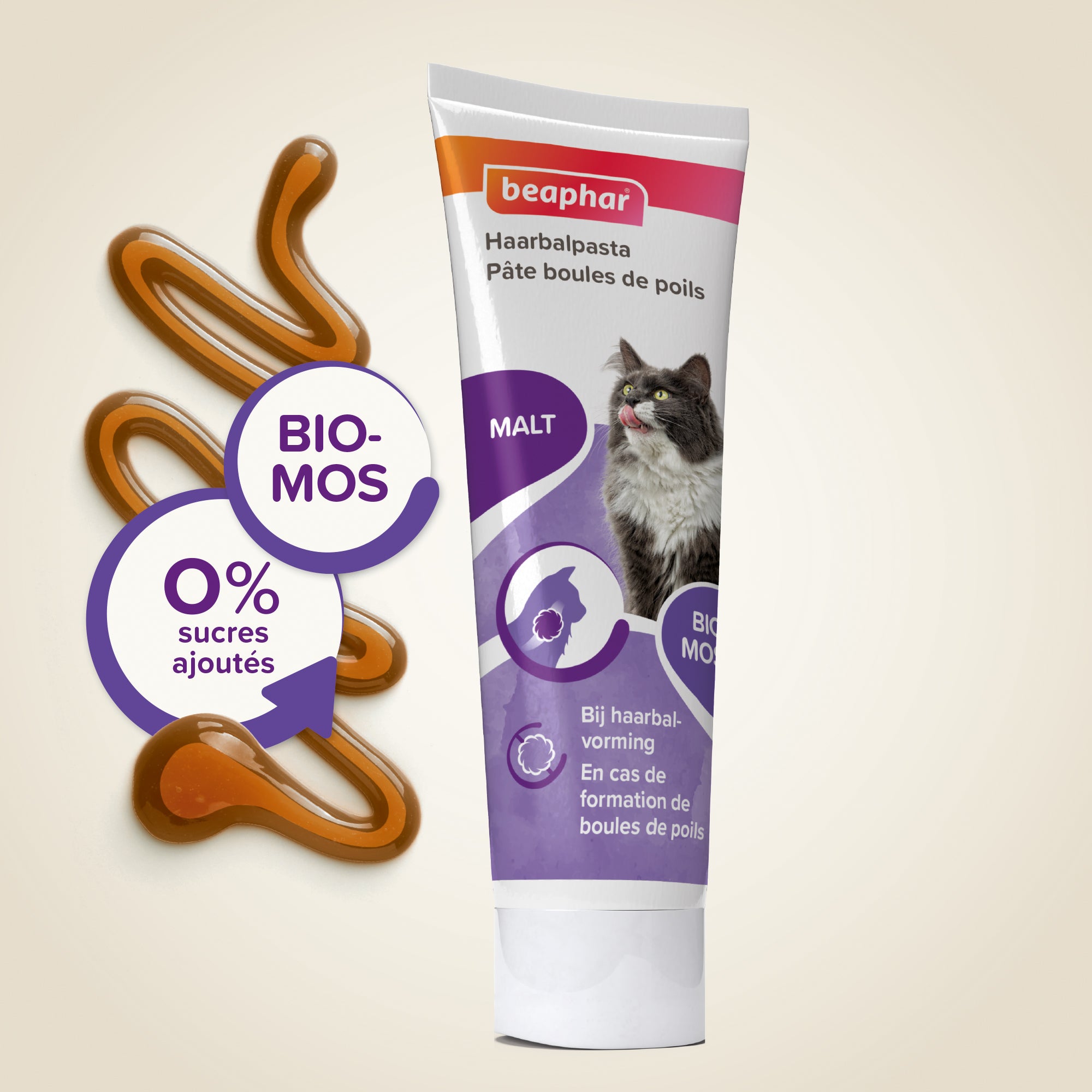 Duo Malt, expulse les boules de poils