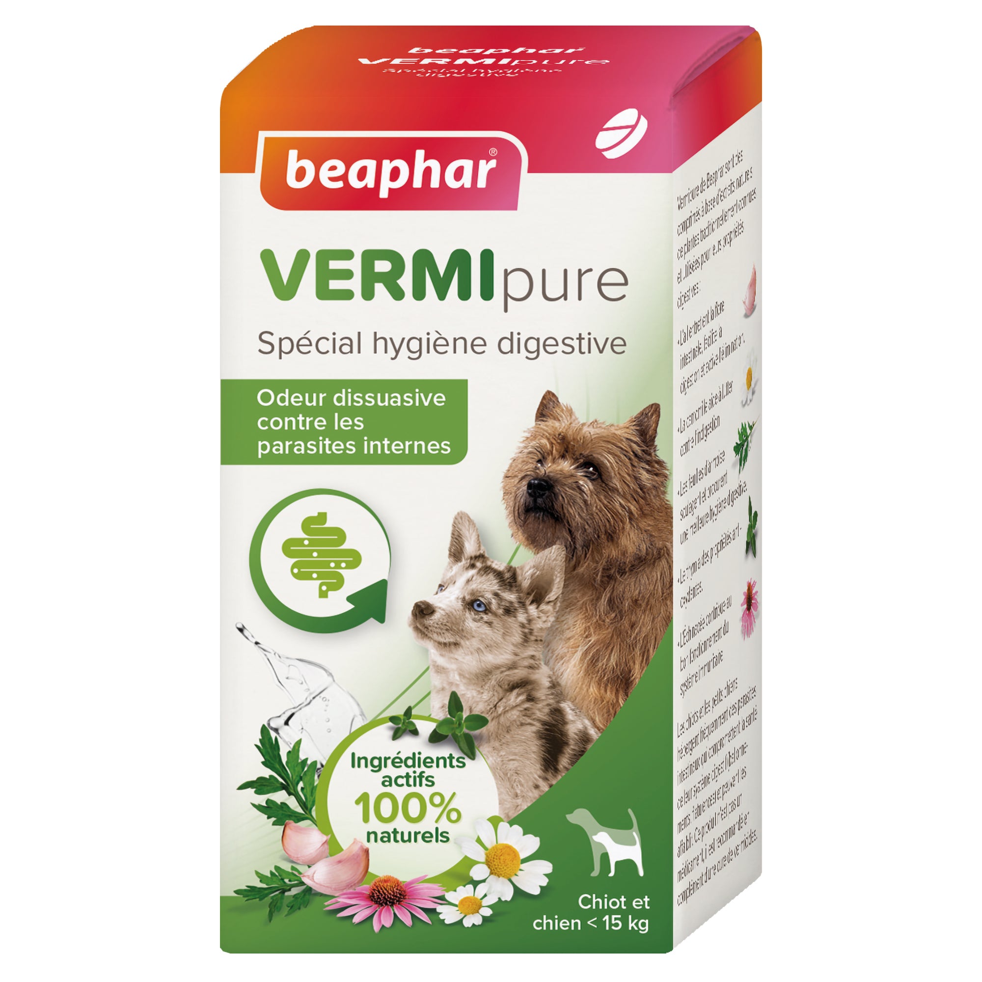 Vermipure comprimés Purge - Chiot & petit chien