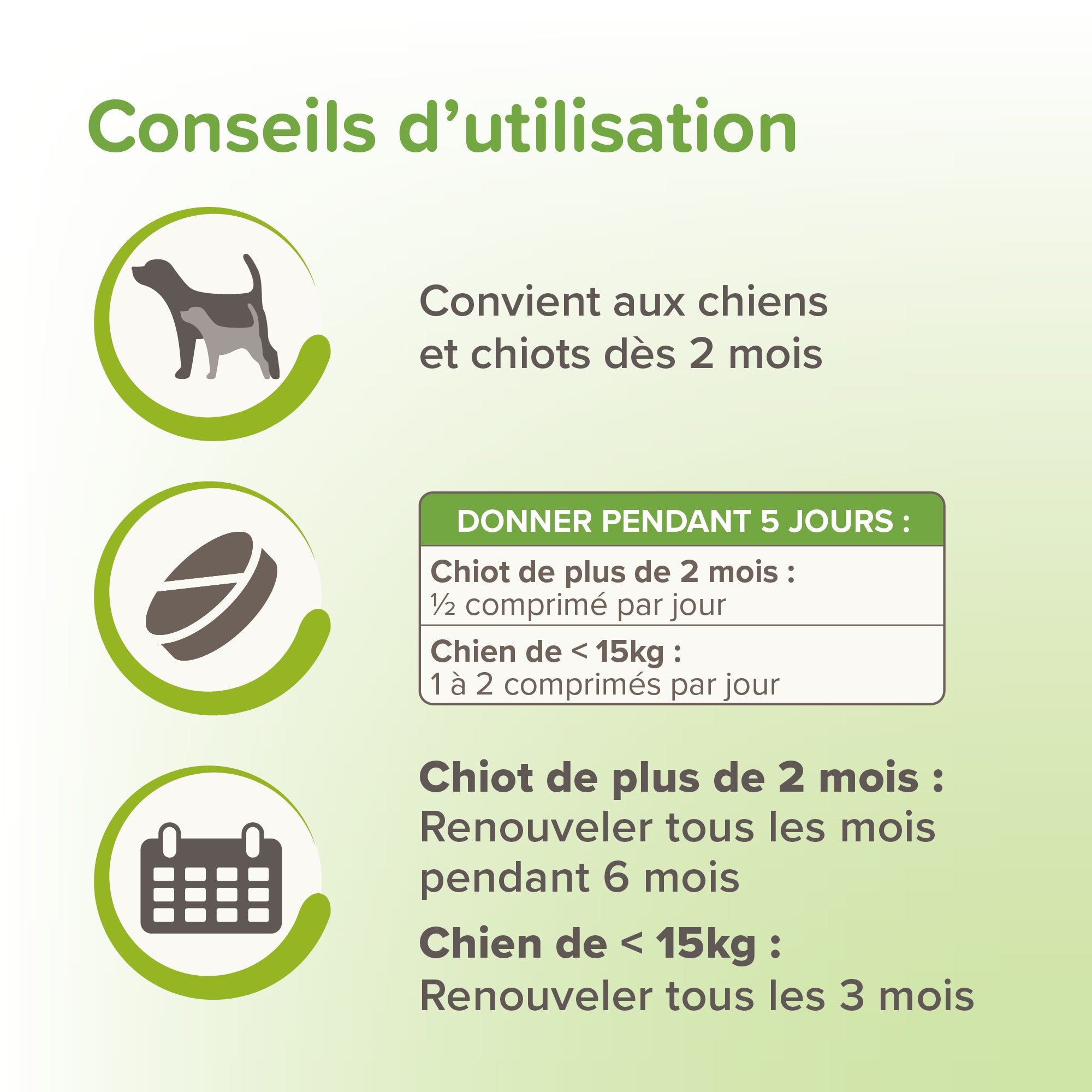 Vermipure comprimés Purge - Chiot & petit chien