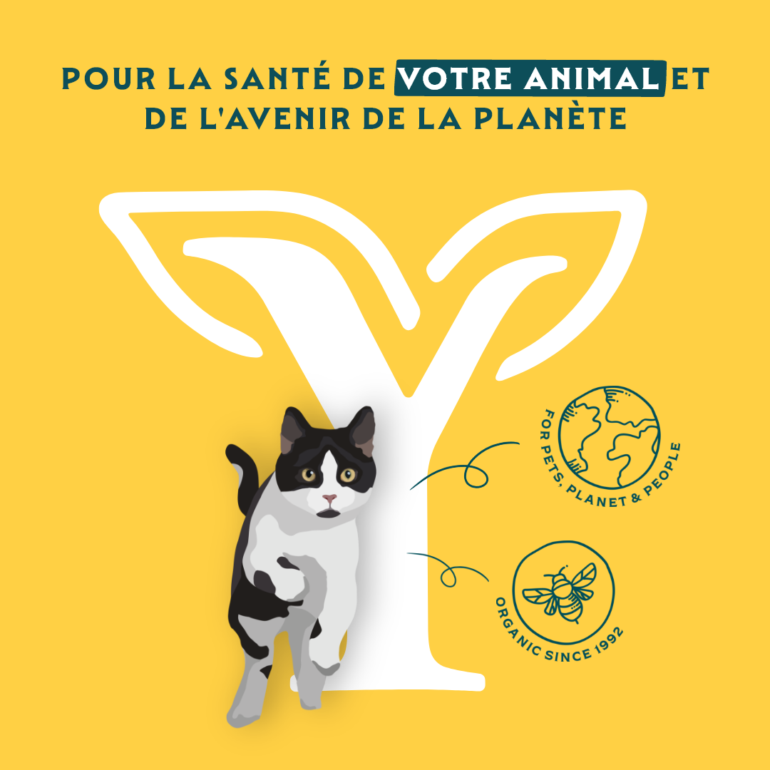 Yarrah croquettes Bio pour chat stérilisé