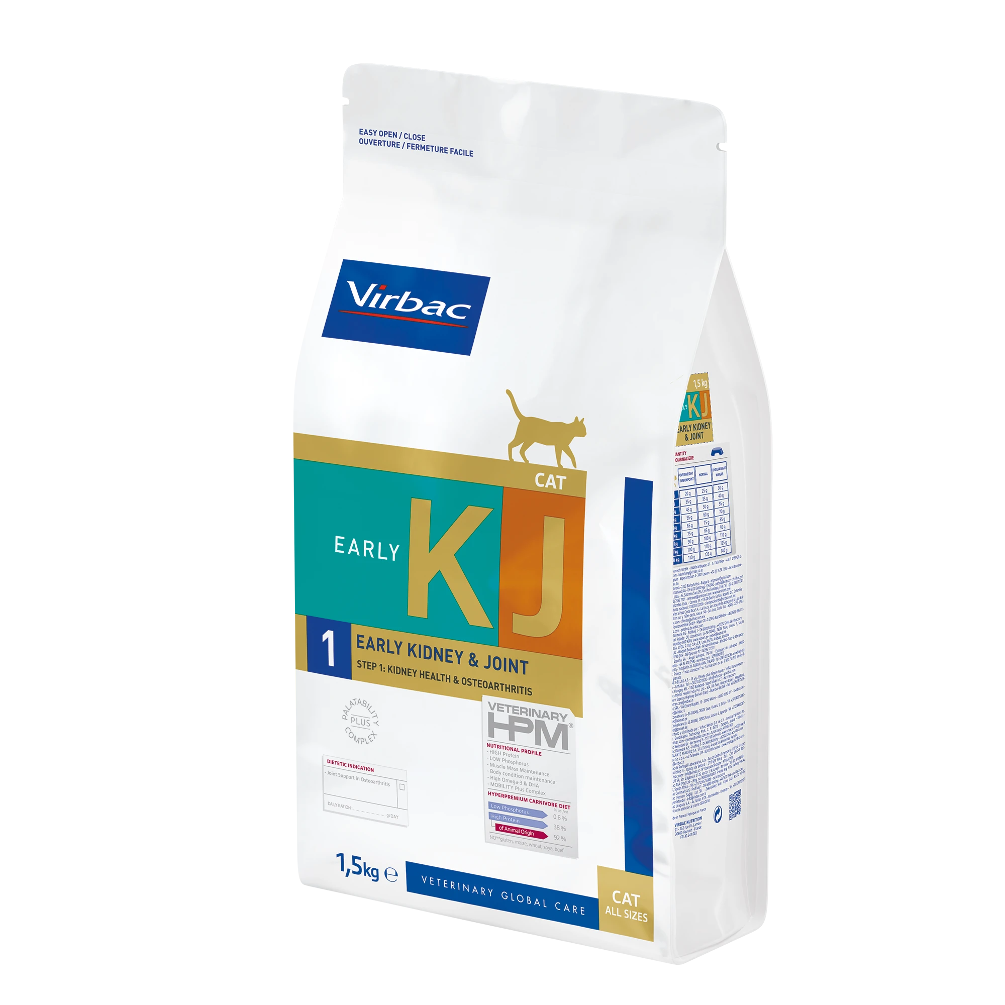 VIRBAC VETERINARY HPM Diététique Early Kidney Joint