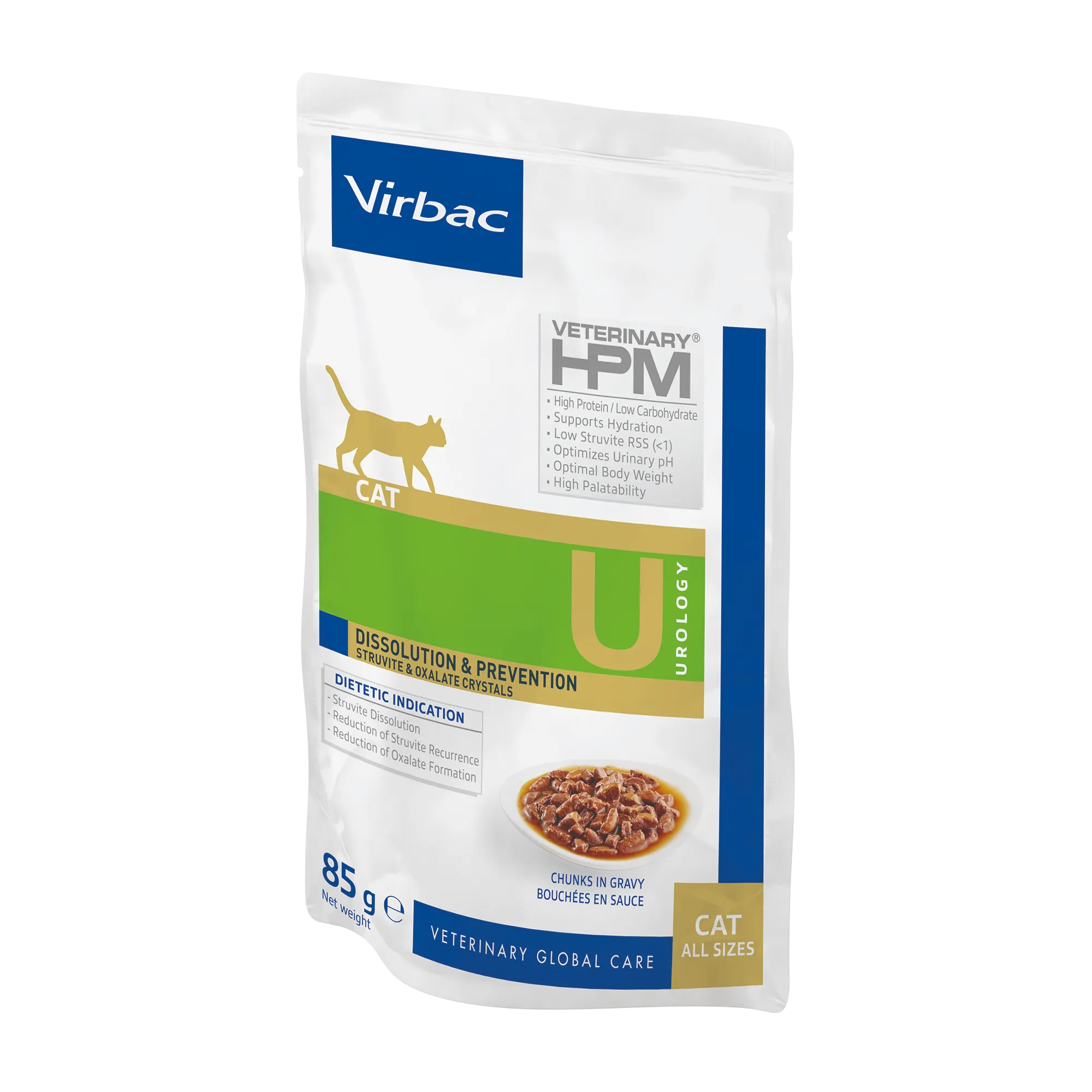 VIRBAC VETERINARY HPM Diététique Urology Dissolution & Prévention Sachets Repas