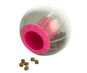 Balle distributrice de friandises chat