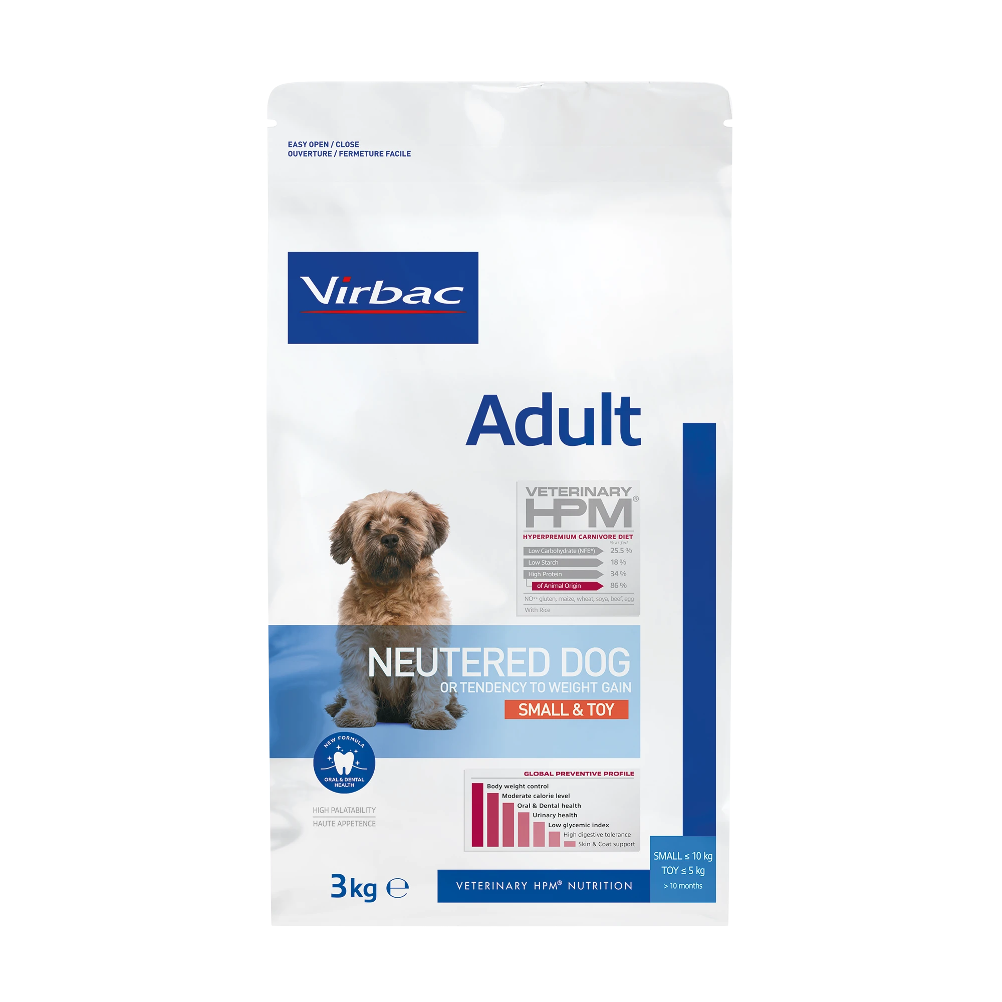 Veterinary HPM Adulte Neutered Small & Toy