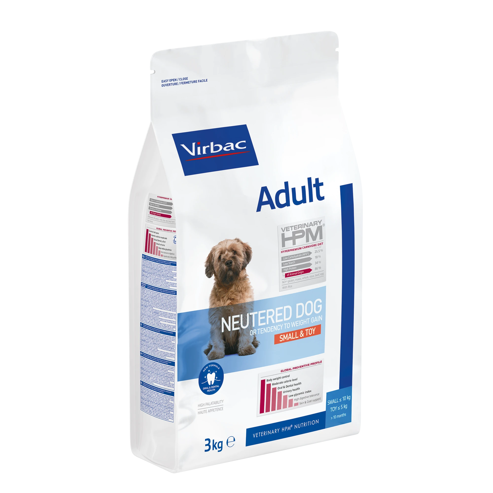 Veterinary HPM Adulte Neutered Small & Toy