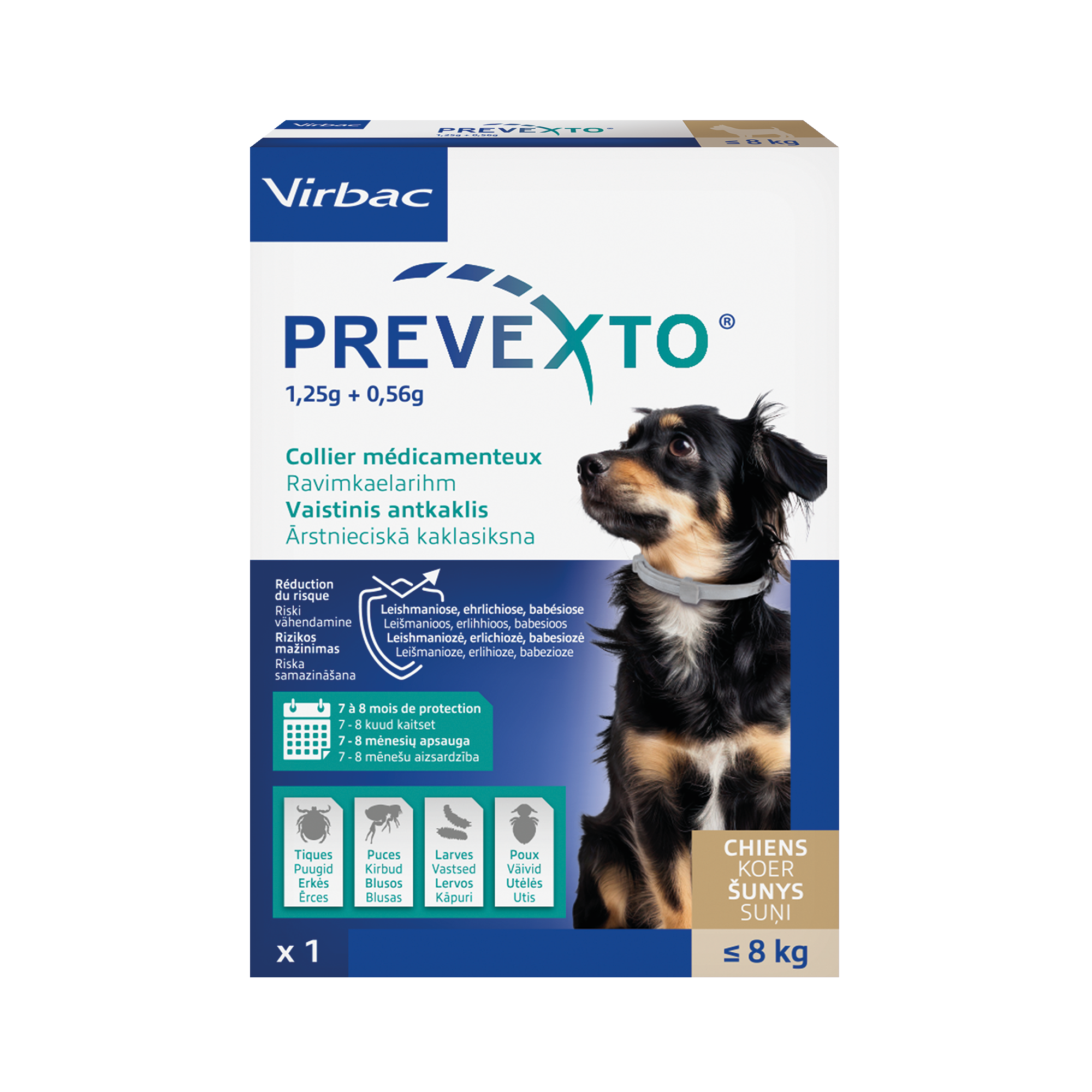 PREVEXTO collier pour chien