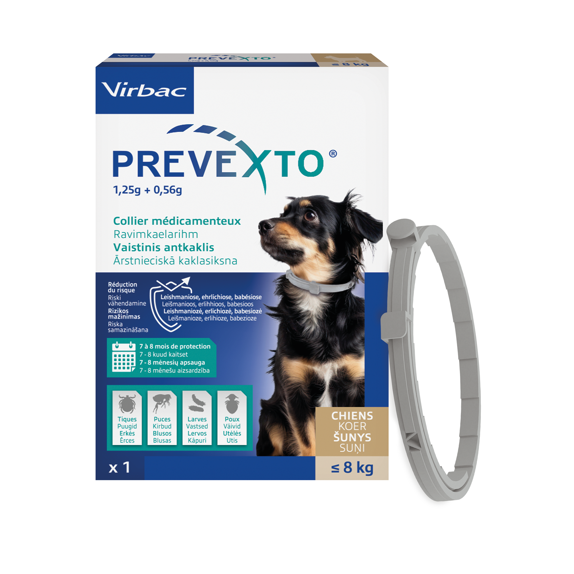 PREVEXTO collier pour chien