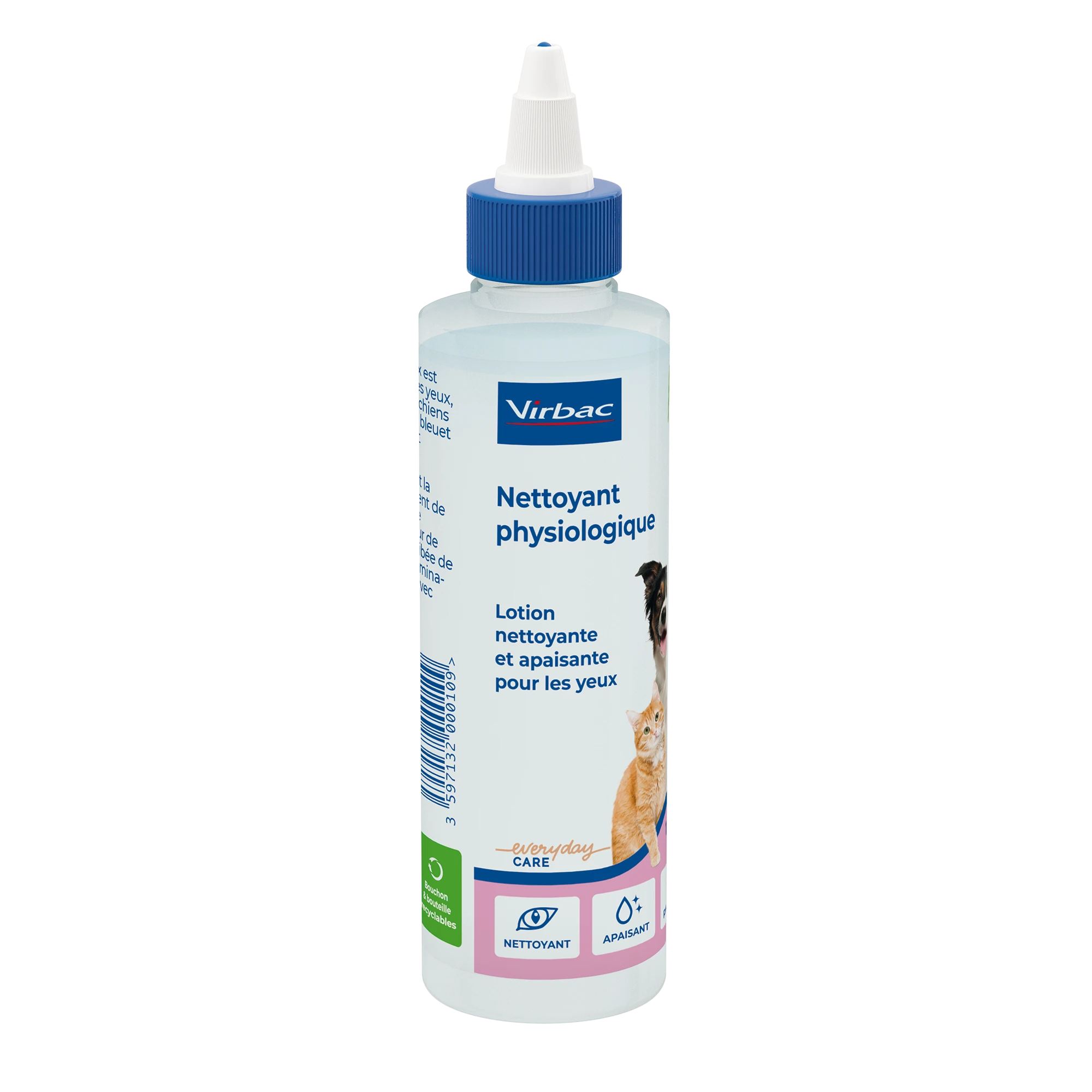 Nettoyant physiologique pour les yeux