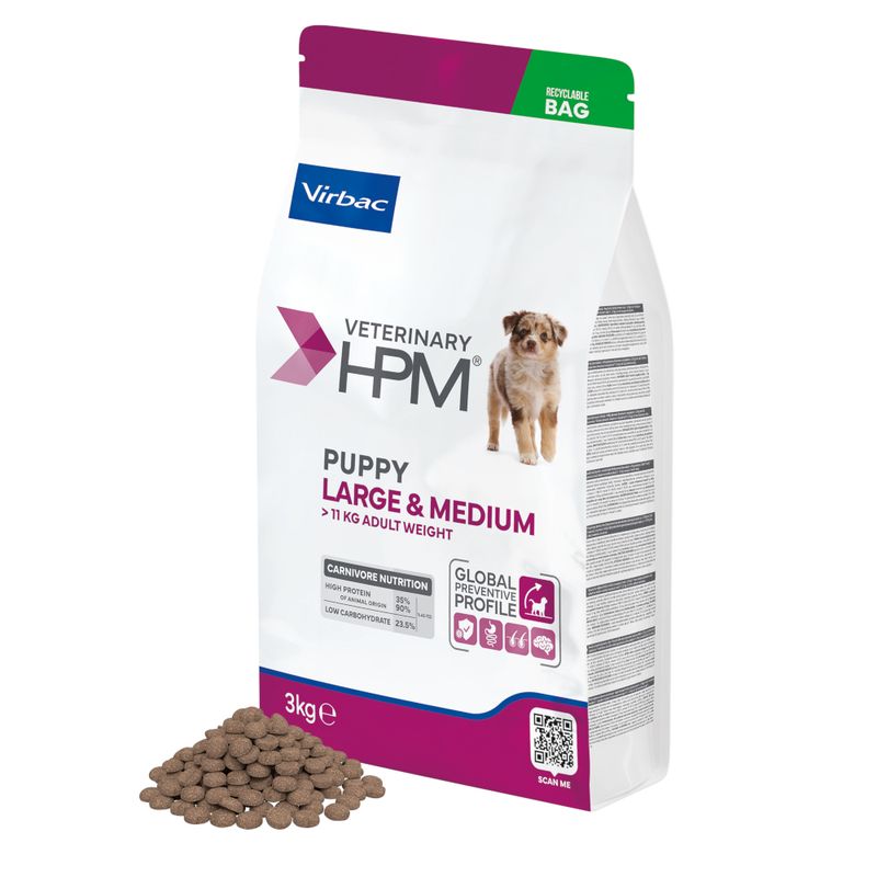 VIRBAC Veterinary HPM Puppy Large & Medium Dog