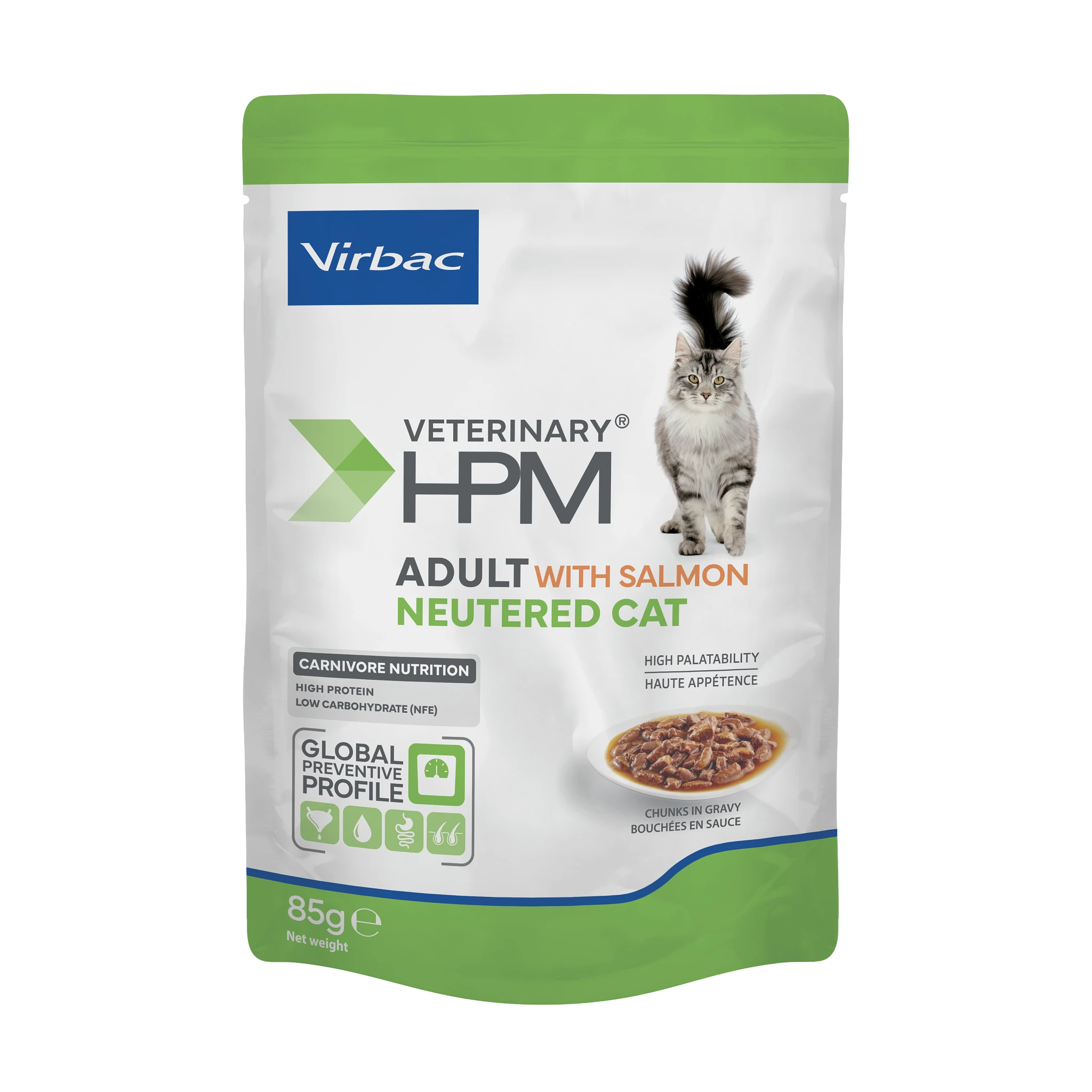 VIRBAC VETERINARY HPM Physiologique Adult Neutered Cat Sterilise