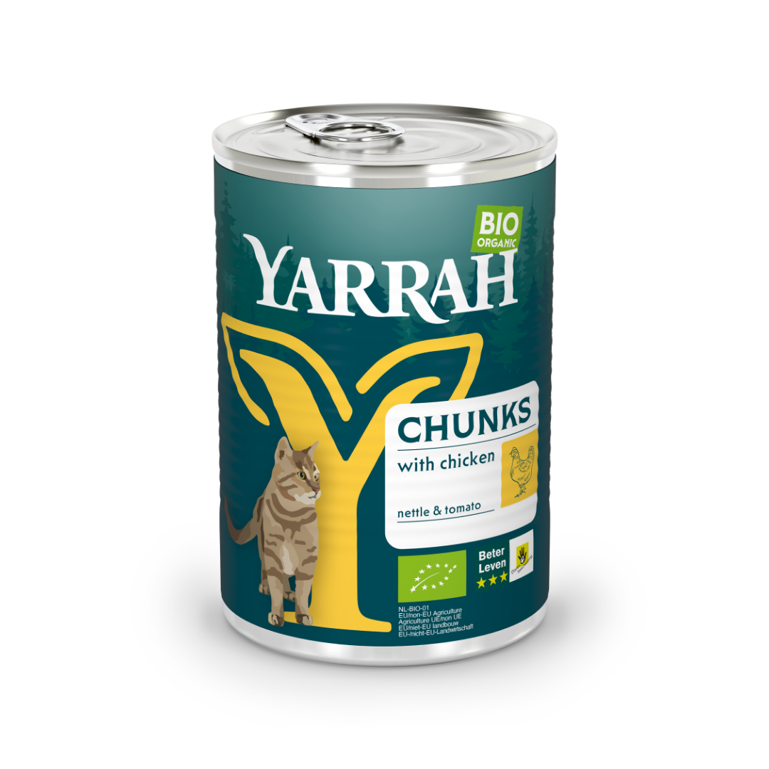 Yarrah bouchées bio - Lot 12 x 405g