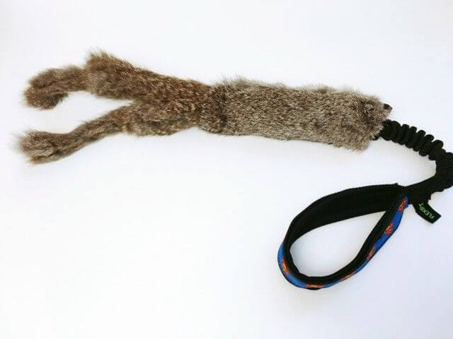 JOUET RABBIT AVEC DOUBLE FOURRURE