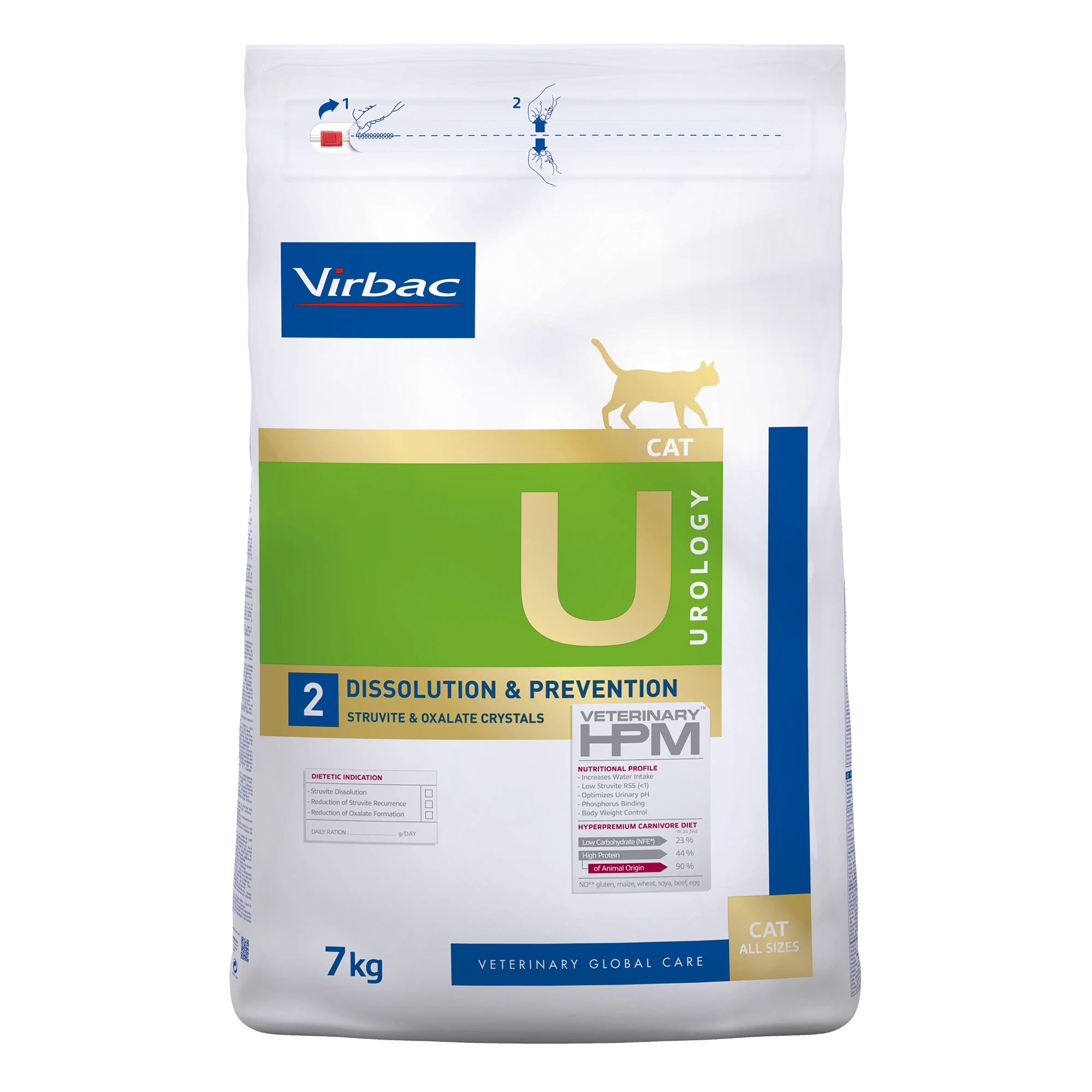 VIRBAC VETERINARY HPM Diététique Urology Dissolution & Prevention