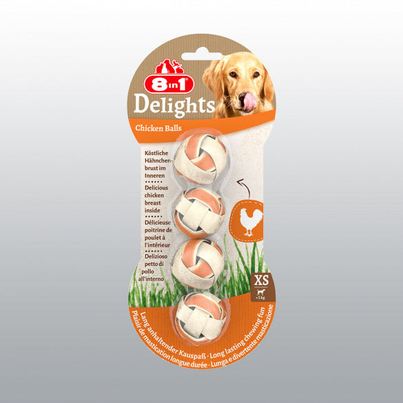 Balles à mâcher au poulet