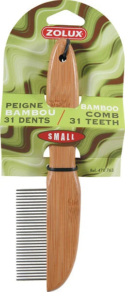 Peigne en bambou pour chien