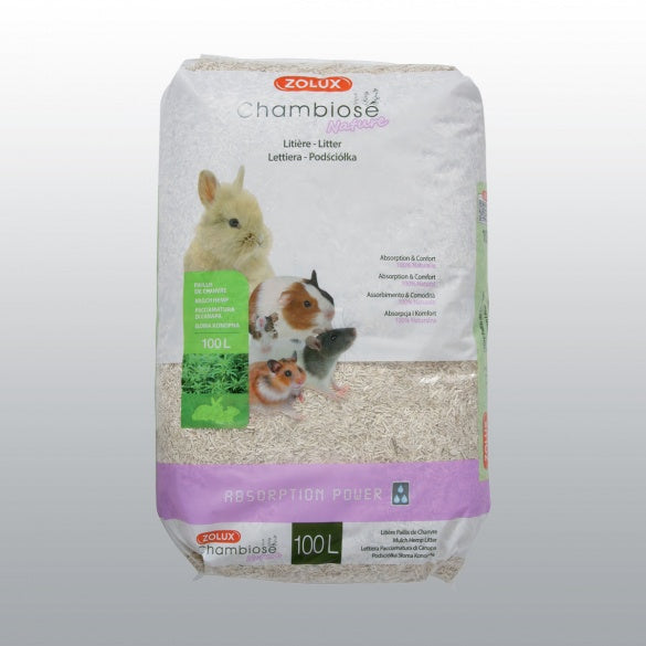 Litière de chanvre Rongeur