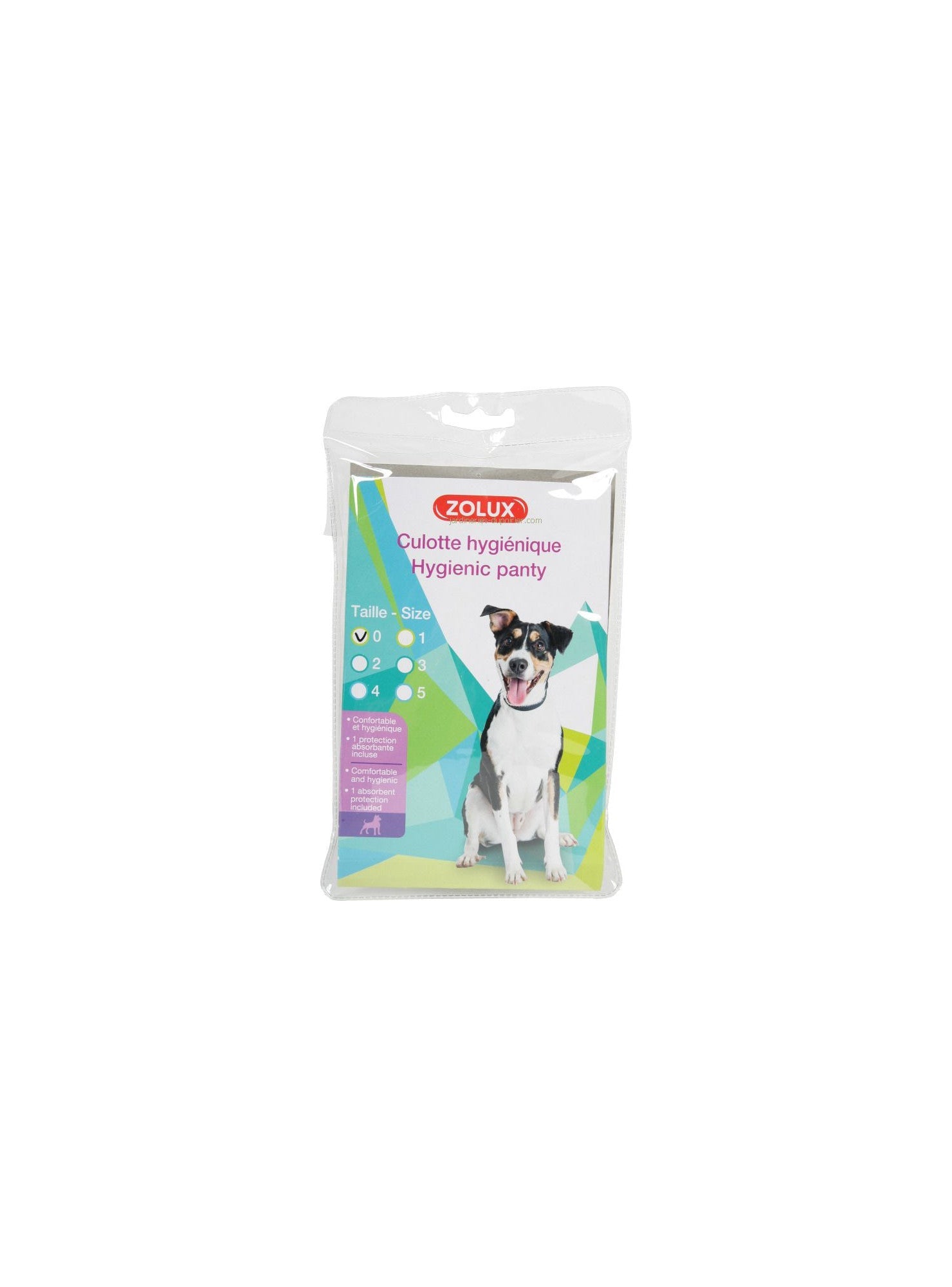 Culotte hygiénique canine