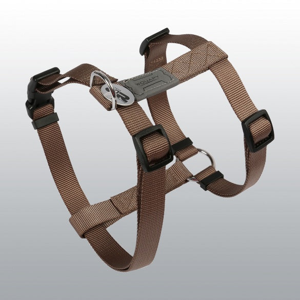 Harnais Basic Line taupe pour chien