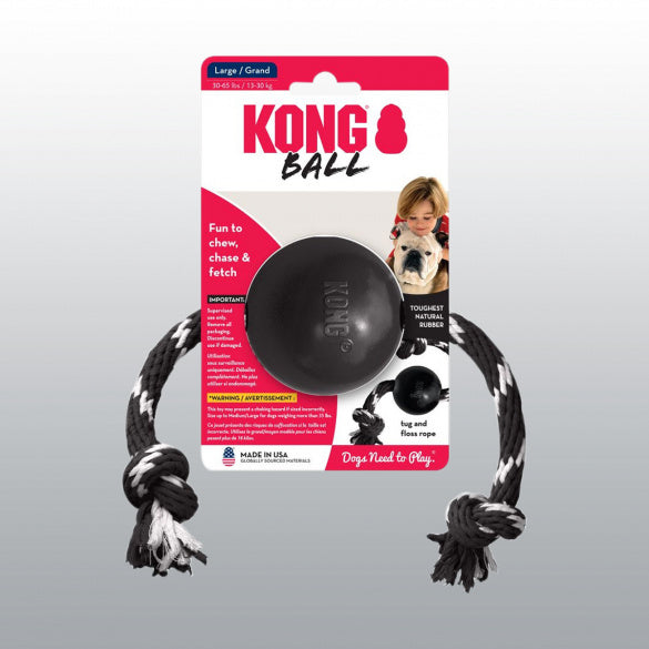 Jouet Kong Extrême Ball avec cordre