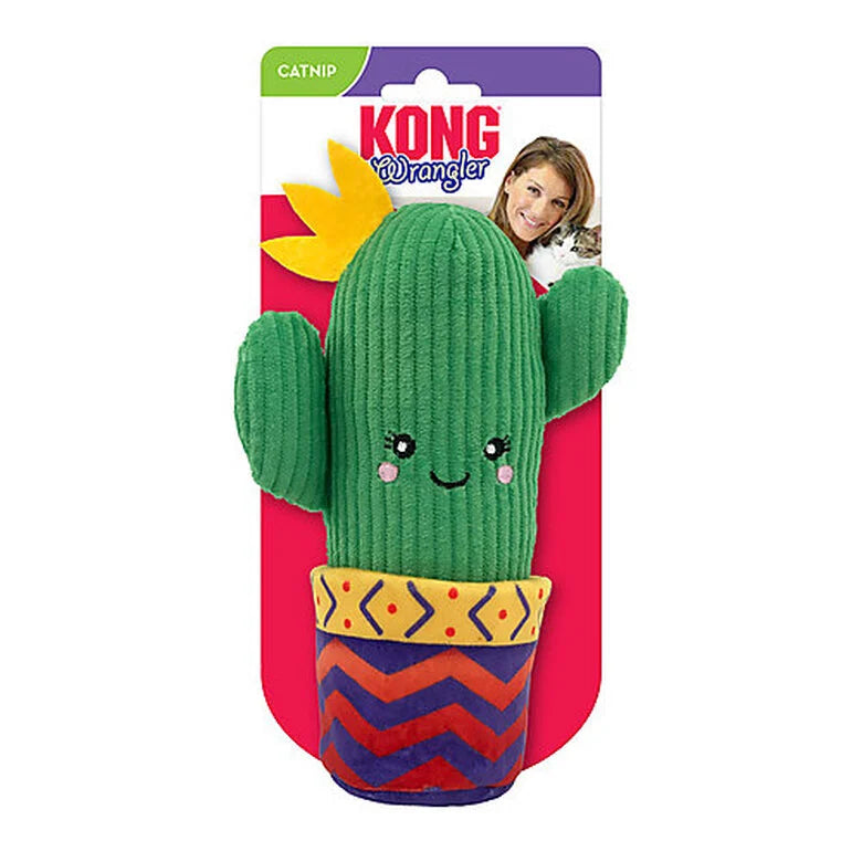 Jouet Kong Chat Wrangler Cactus
