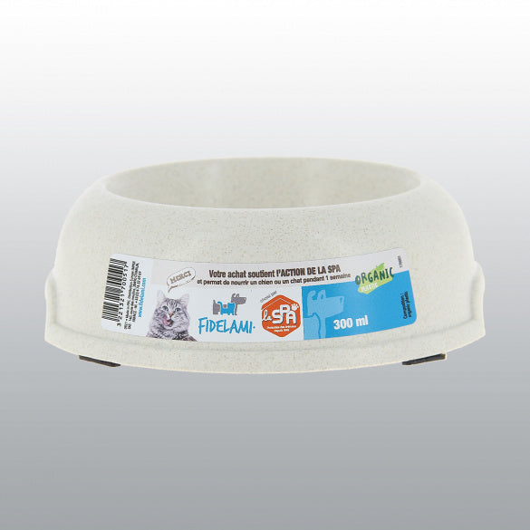 Gamelle en plastique bio Fidelami 300 ml chat