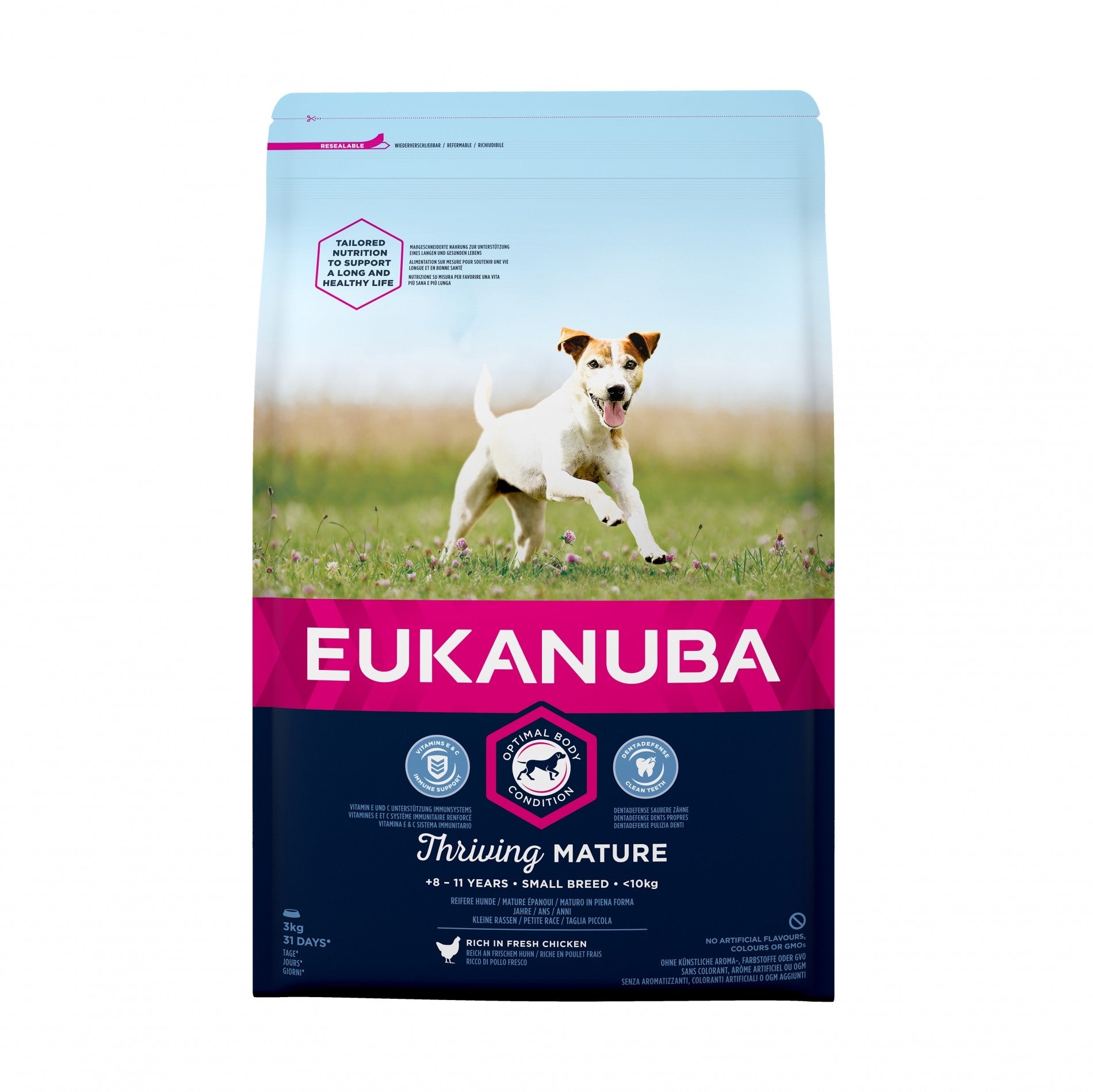 Eukanuba Thriving Mature Small Breed - Poulet