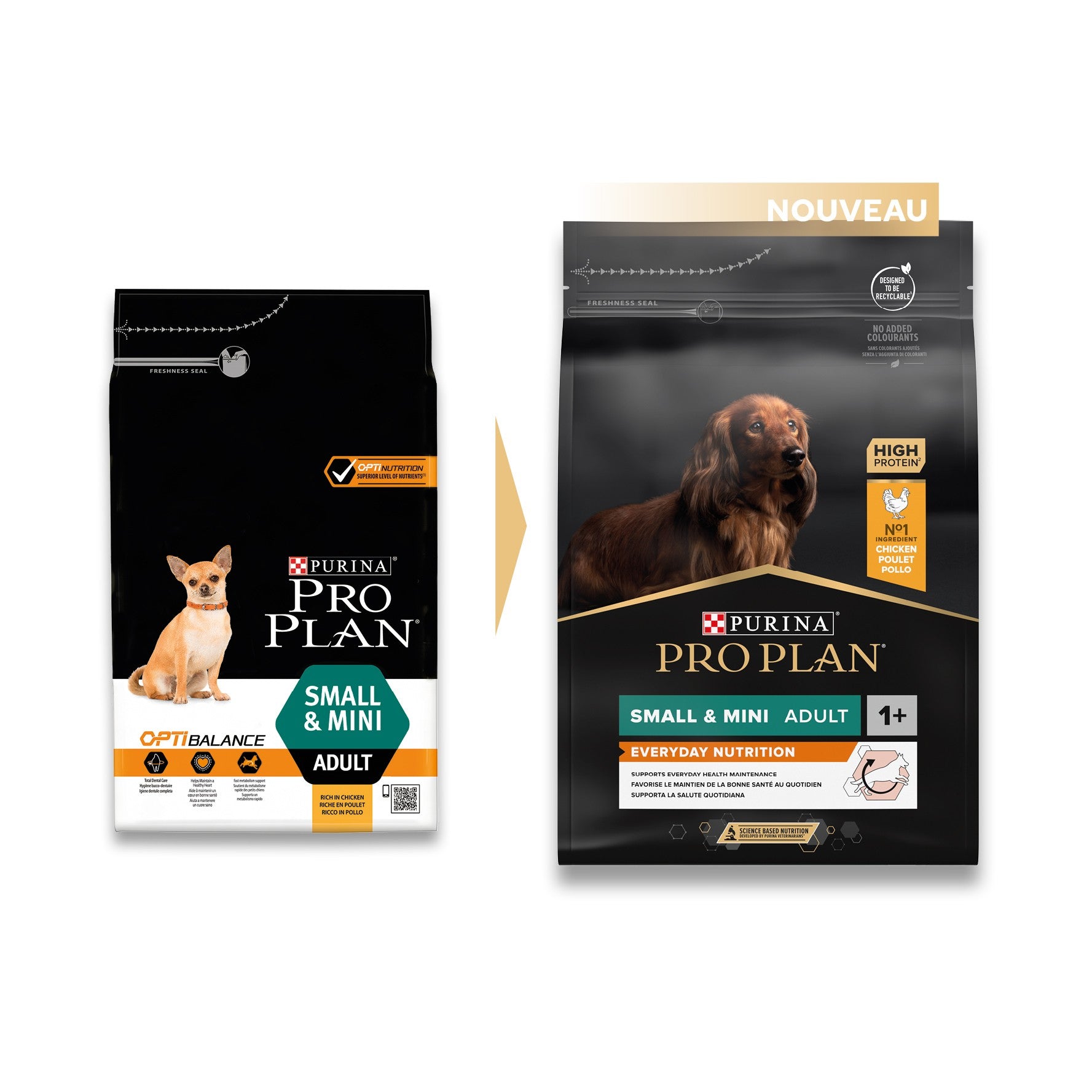 PRO PLAN Everyday Nutrition Small & Mini Adult au Poulet - Croquettes pour chien