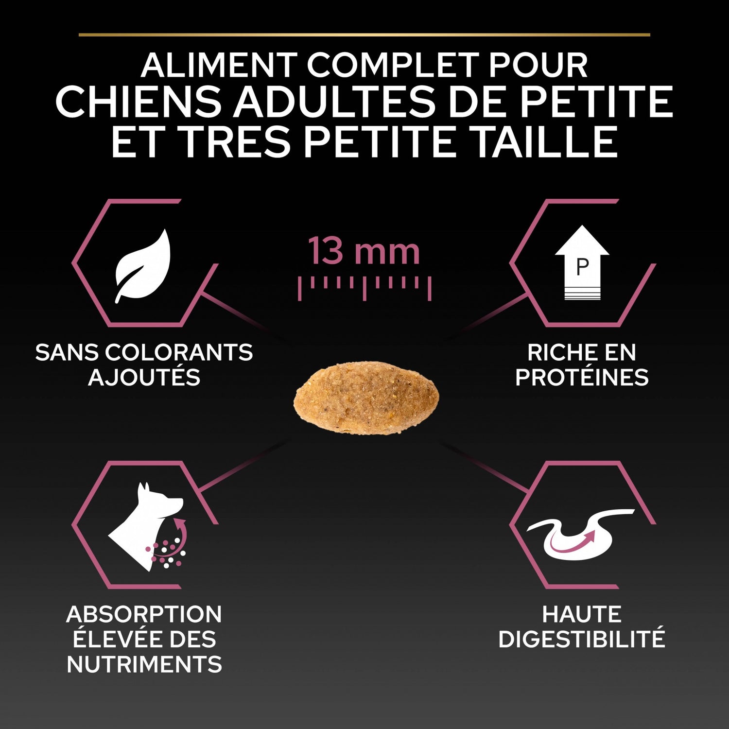PRO PLAN Sensitive Skin Small & Mini Adult au Saumon - Croquettes pour chien