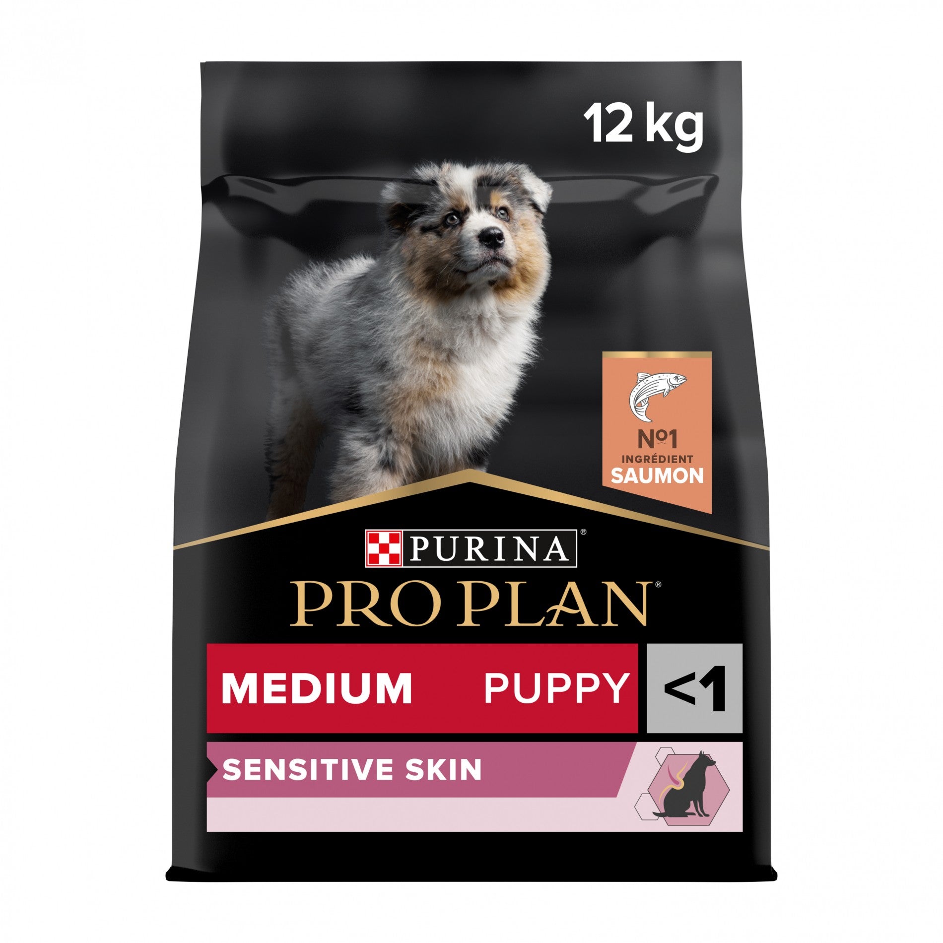 PRO PLAN Sensitive Skin Medium Puppy au Saumon - Croquettes pour chien