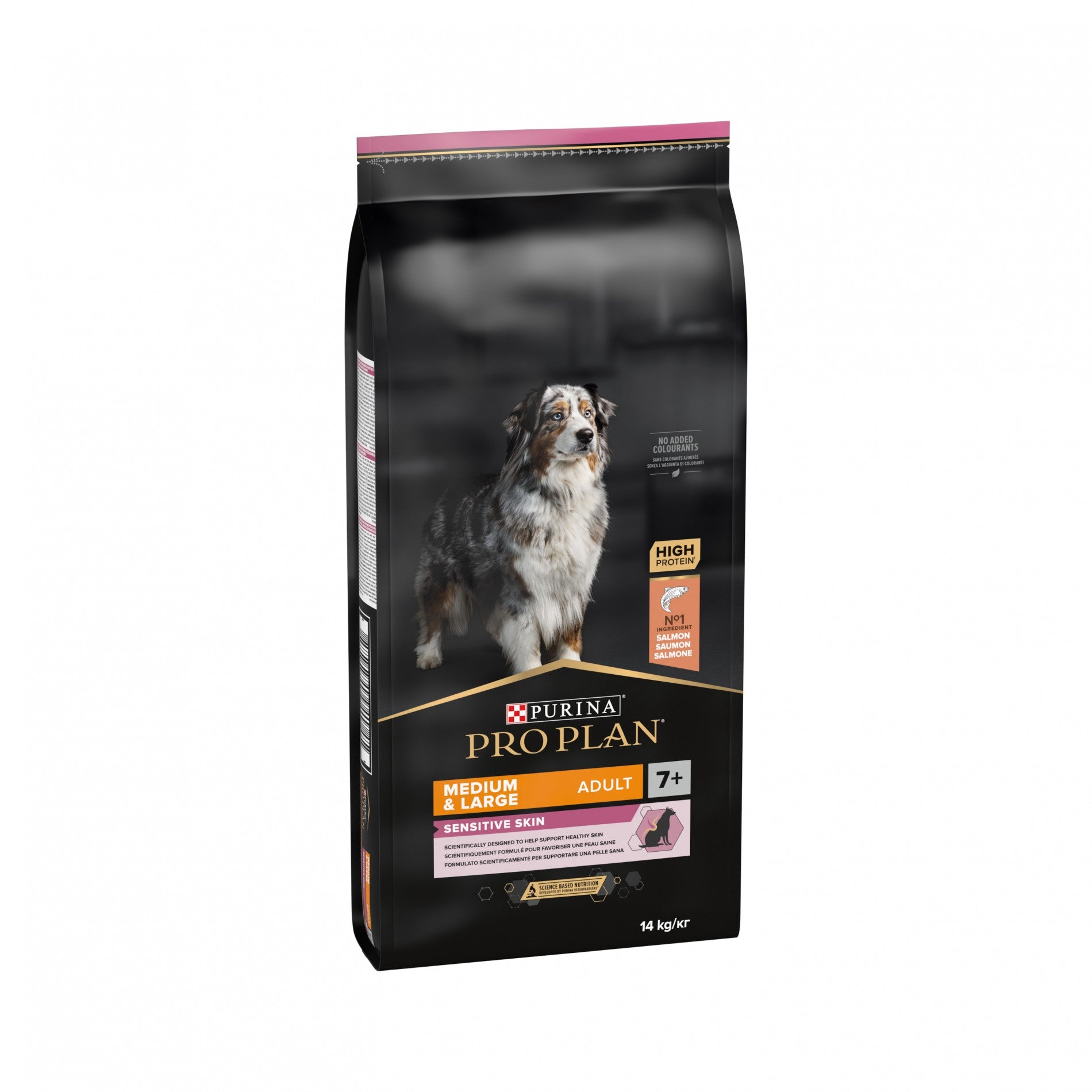 PRO PLAN Sensitive Skin Medium & Large Adult au Saumon - Croquettes pour chien