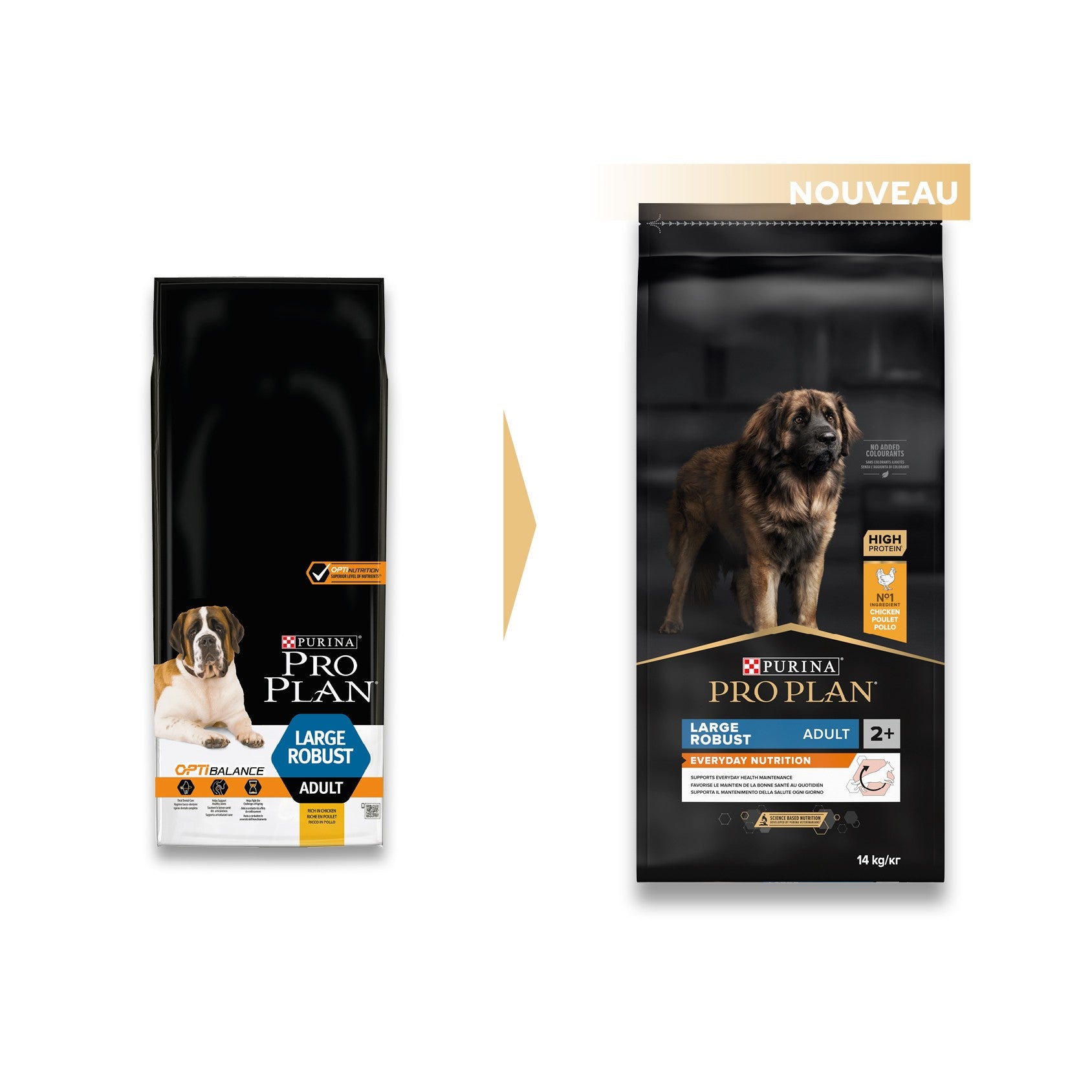 PRO PLAN Everyday Nutrition Large Robust Adult au Poulet - Croquettes pour chien