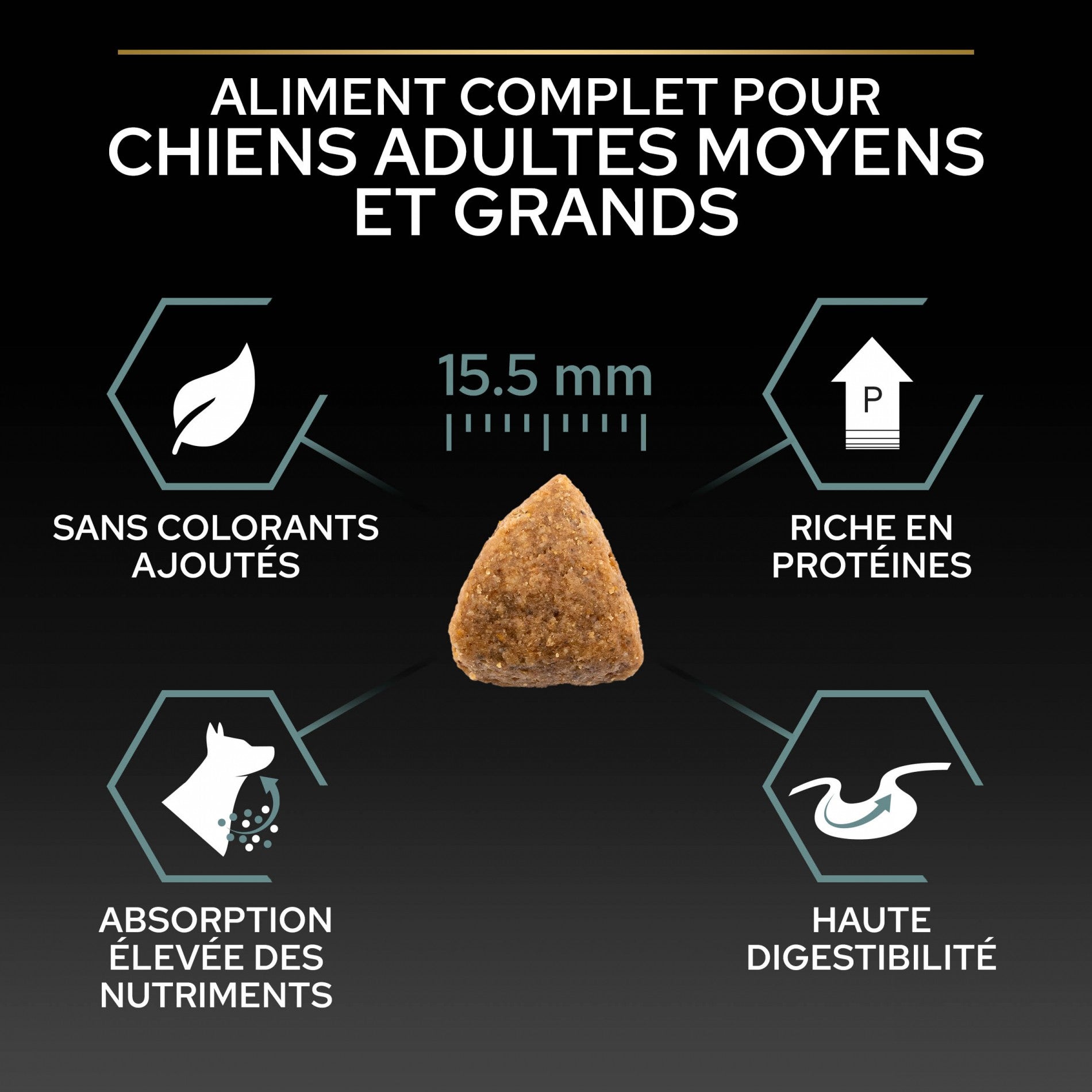 PRO PLAN Sensitive Digestion No Grain Medium & Large Adult à la Dinde - Croquettes pour chien