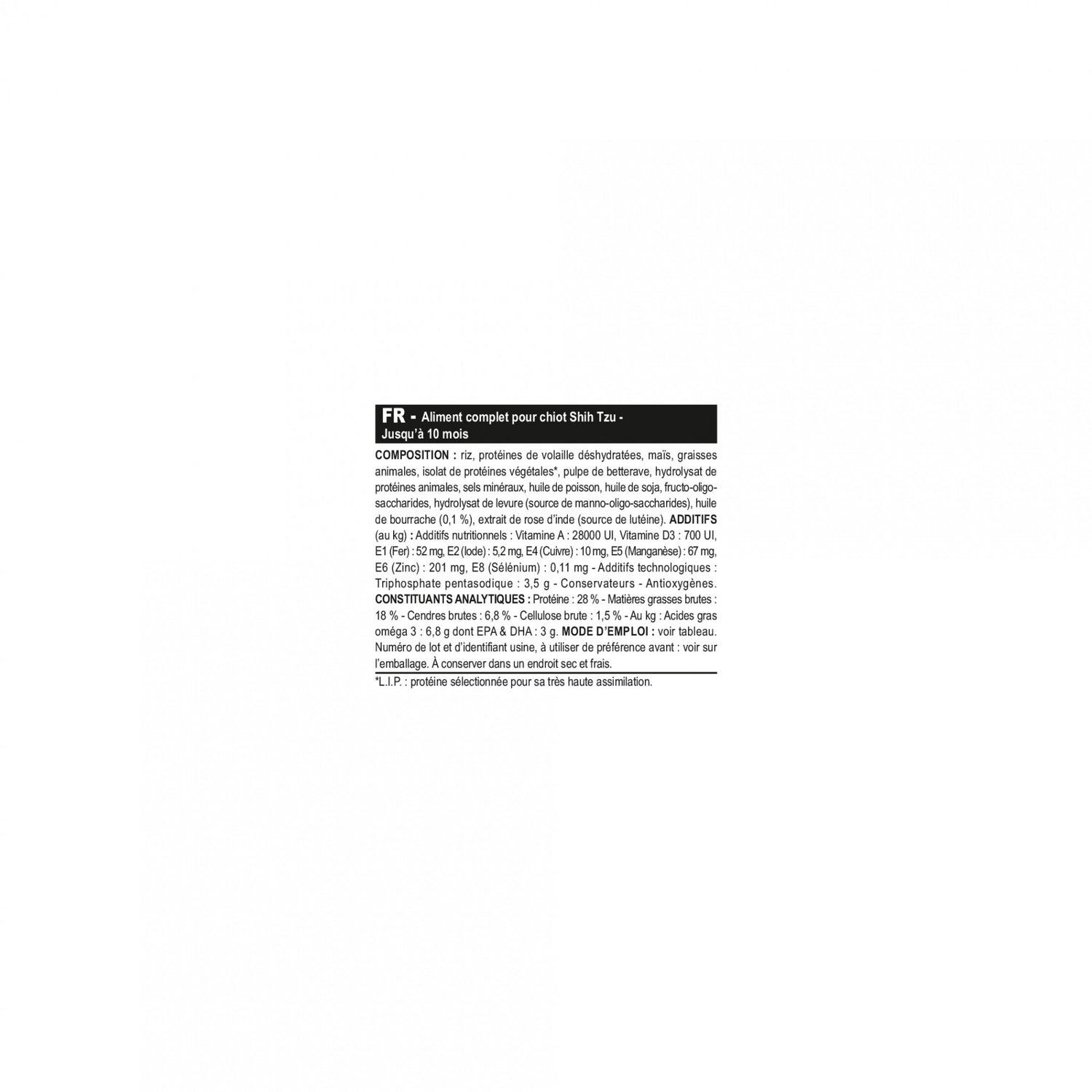 Royal Canin Shih Tzu Puppy - Croquettes pour chiot