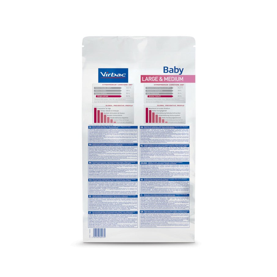 VIRBAC Veterinary HPM Puppy Large & Medium Dog