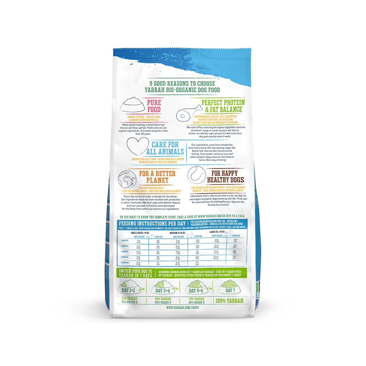 Yarrah croquettes bio pour chiot