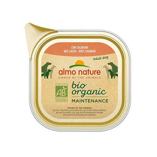 Almo Nature Pâtées Chien Adulte - Bio Organic Maintenance - 32 x 100 g