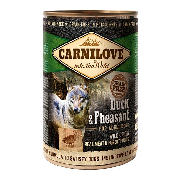 CARNILOVE Adult Canard & Faisan en Boîte - Pâtée pour chien