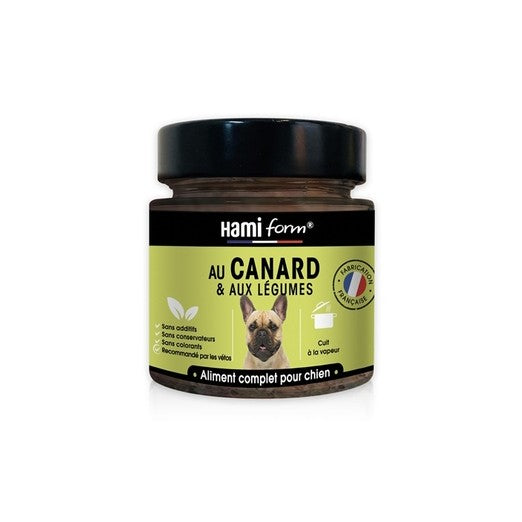 Les cuisinés pour chien - Pâtées au canard - Lot de 6 x 250 g