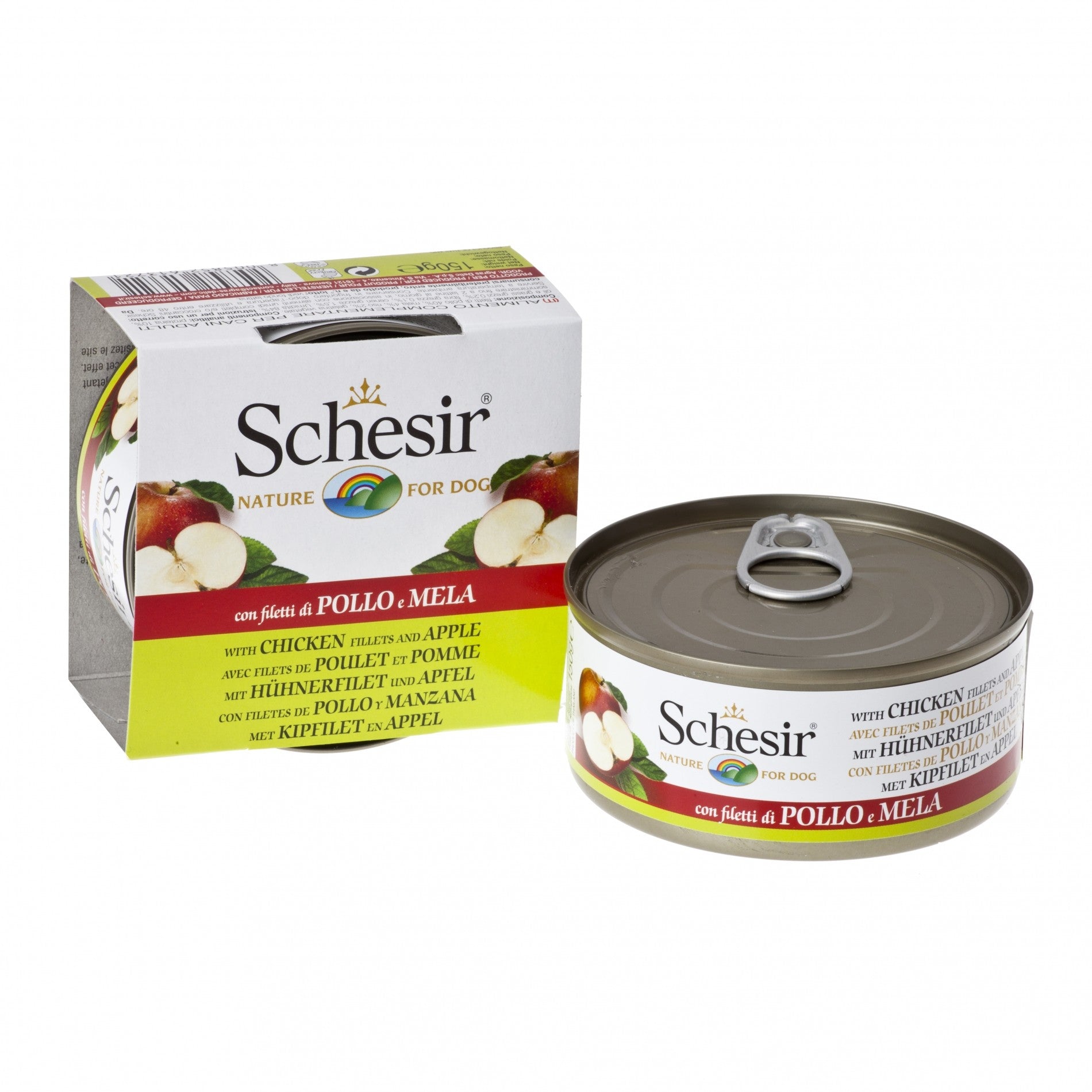 Schesir Pâtées en morceaux Adult - 10 x 150 g