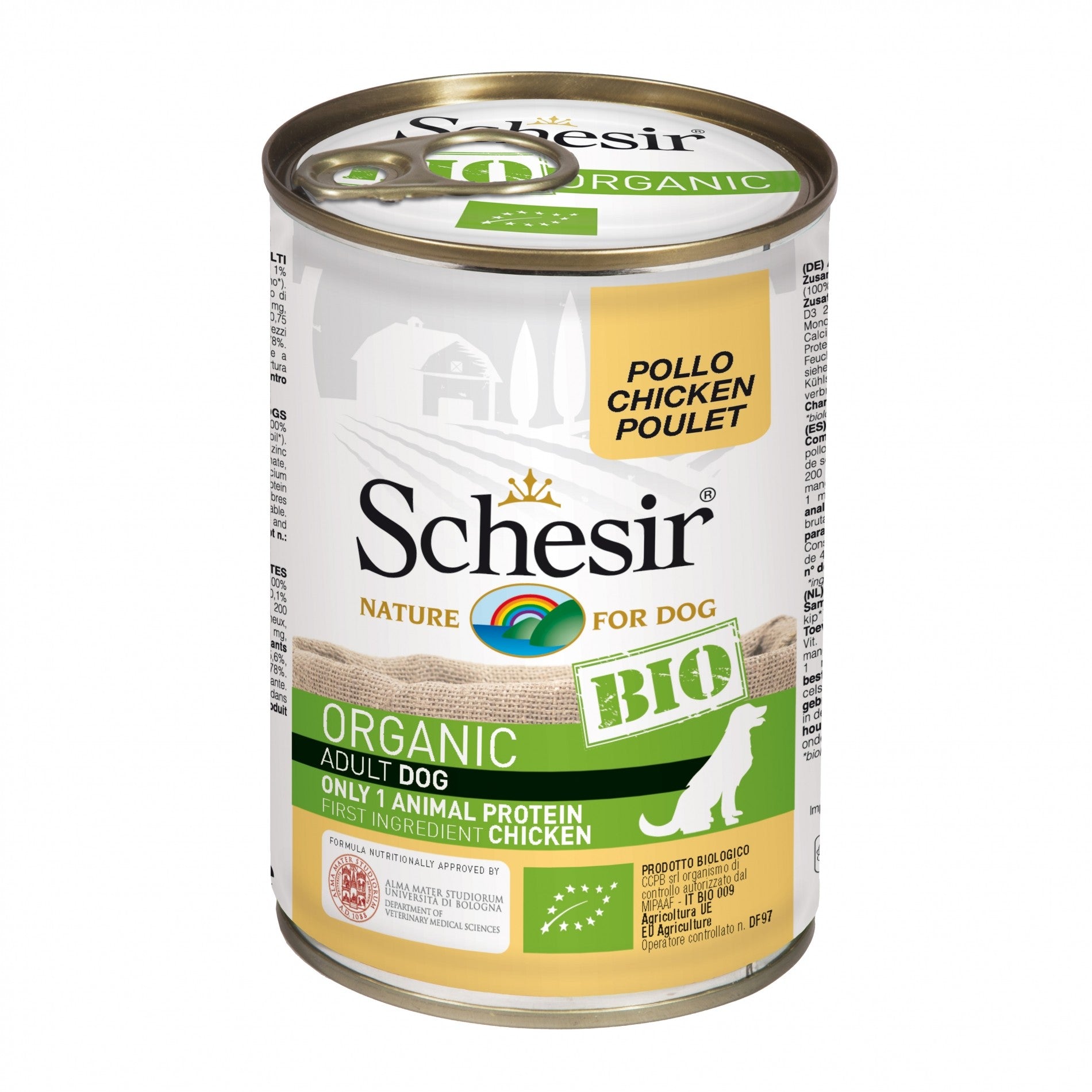 Schesir Pâtées BIO Adult - 6 x 400 g
