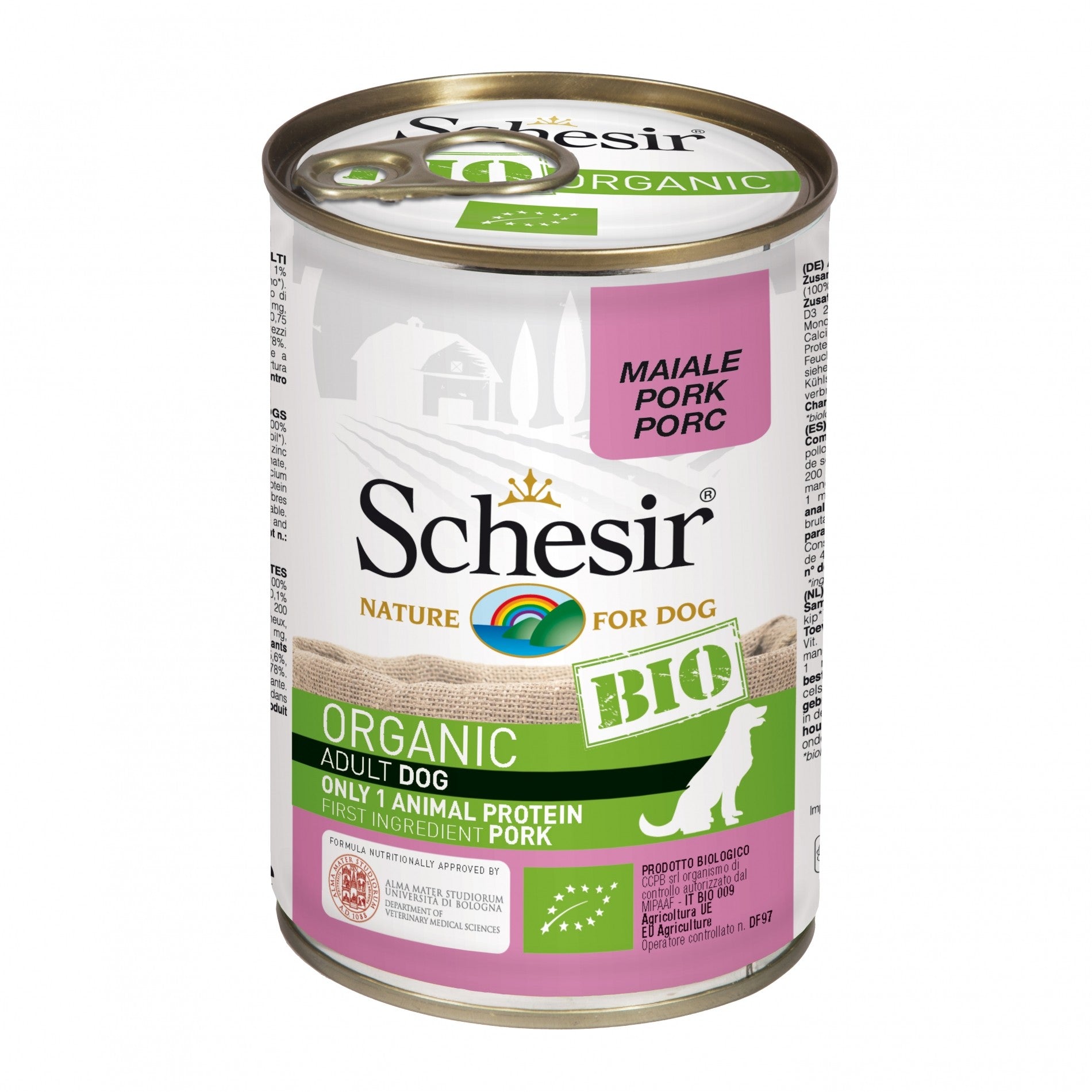 Schesir Pâtées BIO Adult - 6 x 400 g