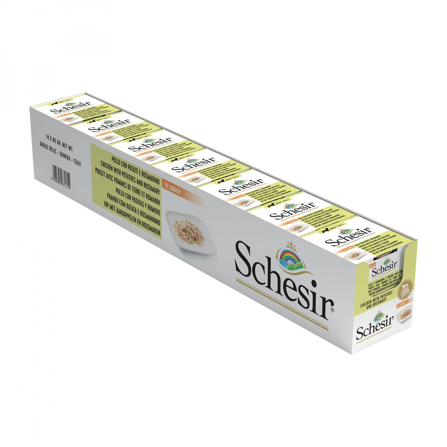 Schesir Pâtées Petit Cuisine Adult - 14 x 85 g