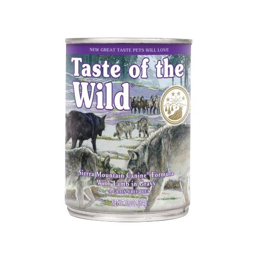 Taste of The Wild Sierra Mountain en Boîte - Pâtée pour chien
