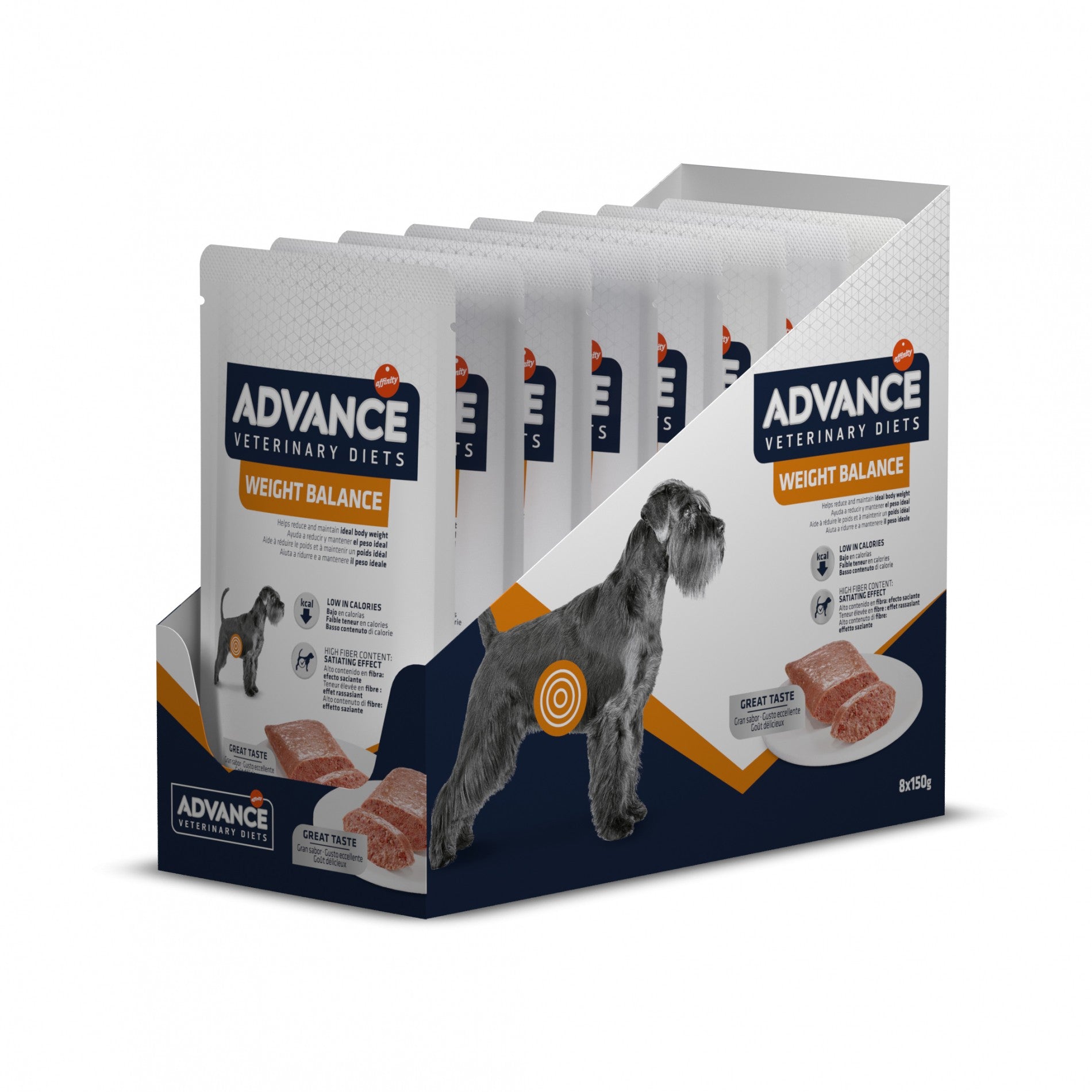 ADVANCE Veterinary Diets Weight Balance au Poulet – Pâtée pour chien