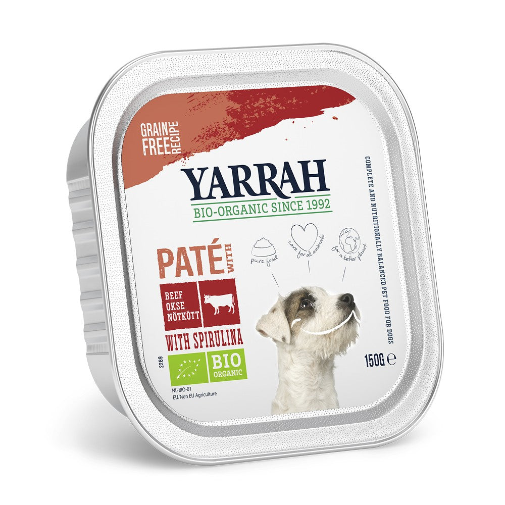 Yarrah pâtées bio - 12 x 150 g