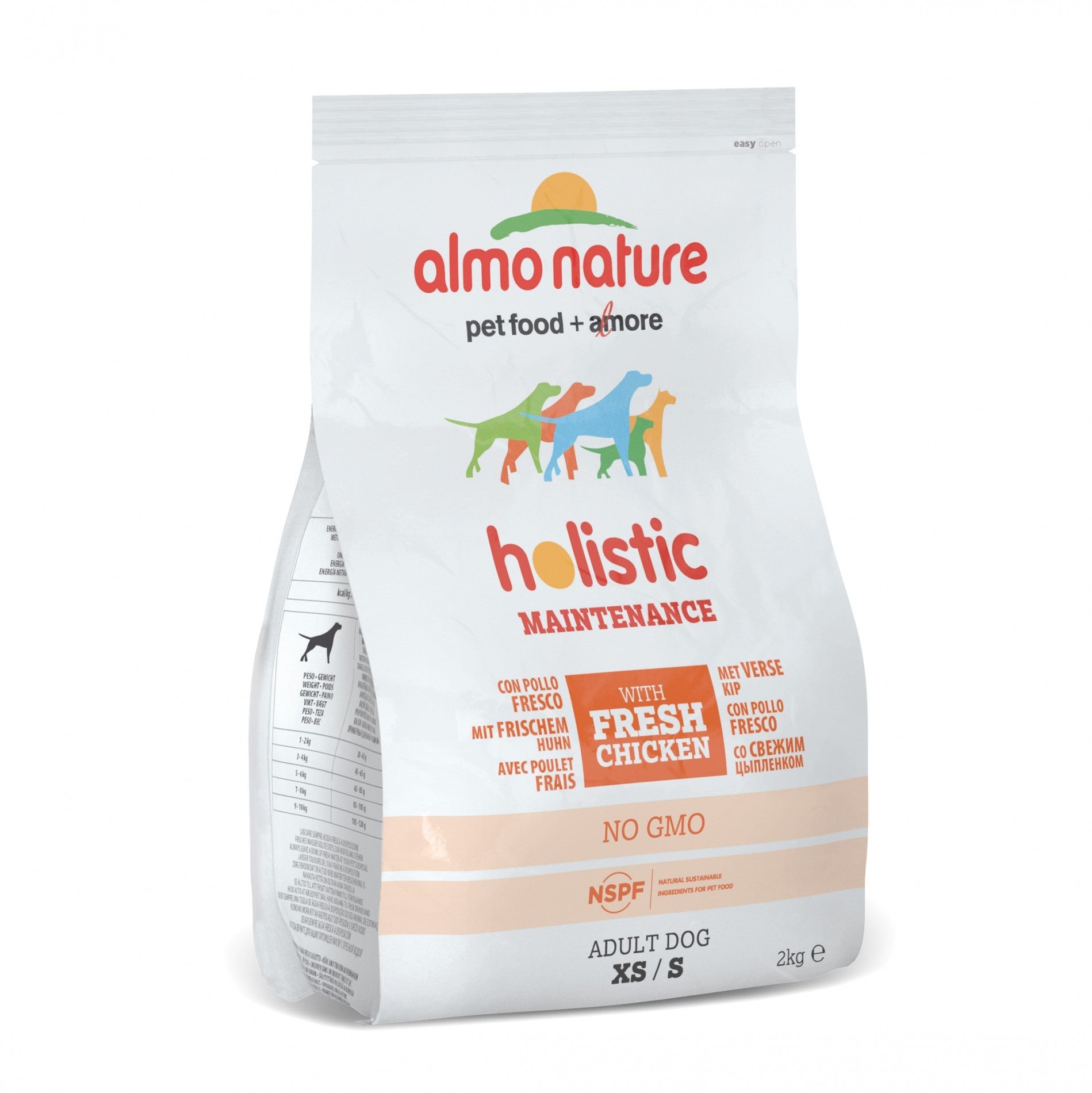 Almo Nature Croquettes Chien Adulte - Holistic Maintenance Small