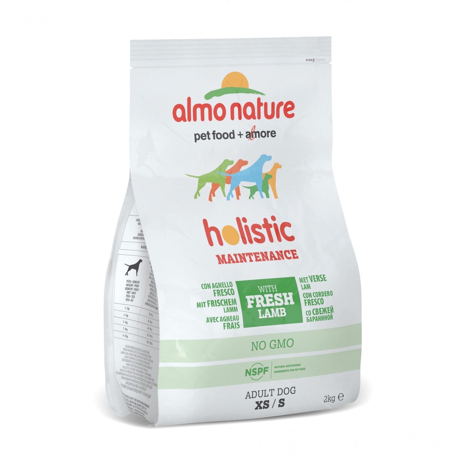 Almo Nature Croquettes Chien Adulte - Holistic Maintenance Small