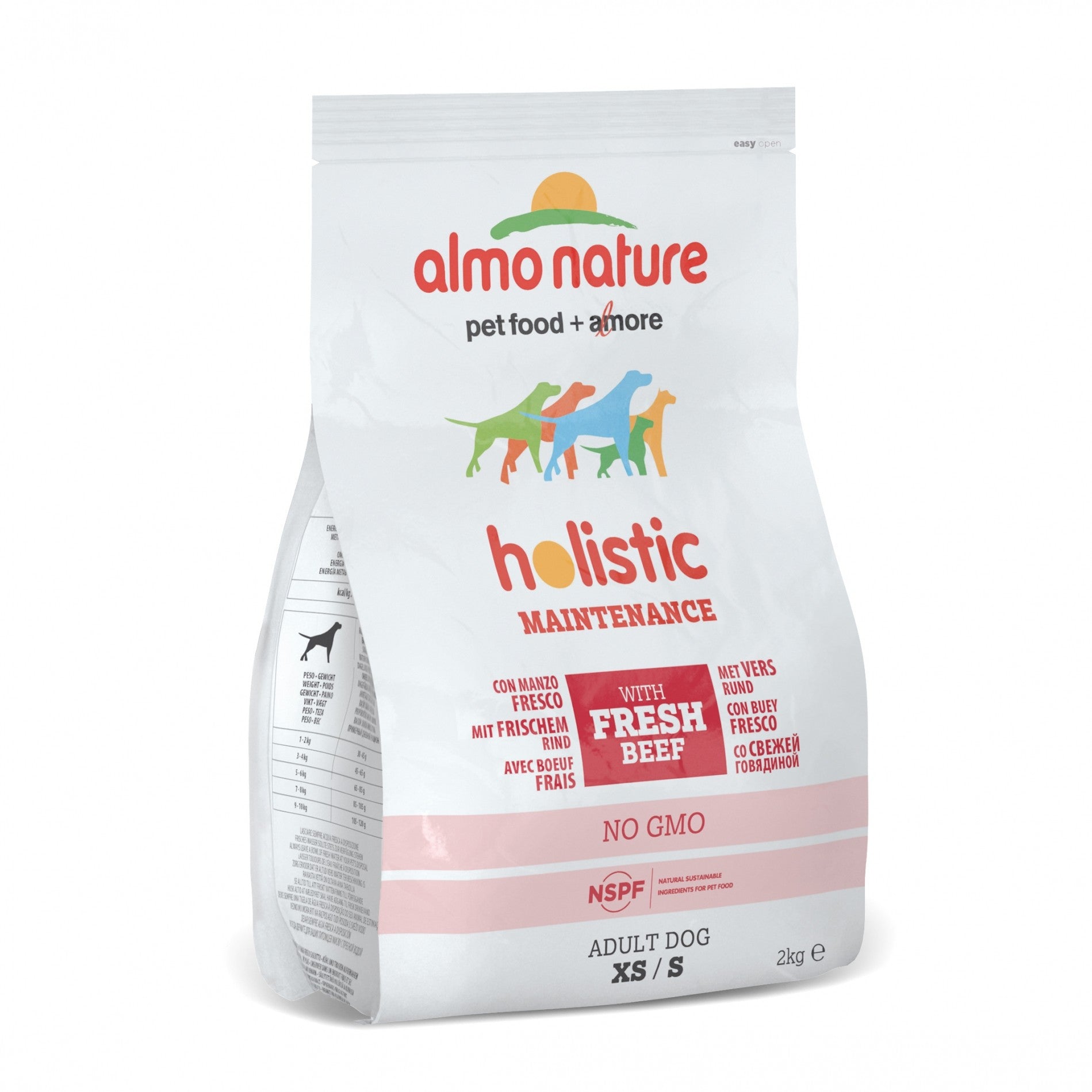 Almo Nature Croquettes Chien Adulte - Holistic Maintenance Small
