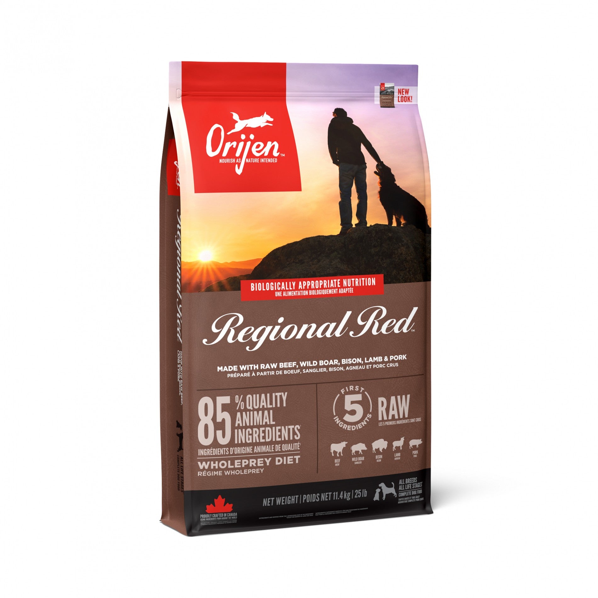 Orijen Croquettes Chien - Regional Red