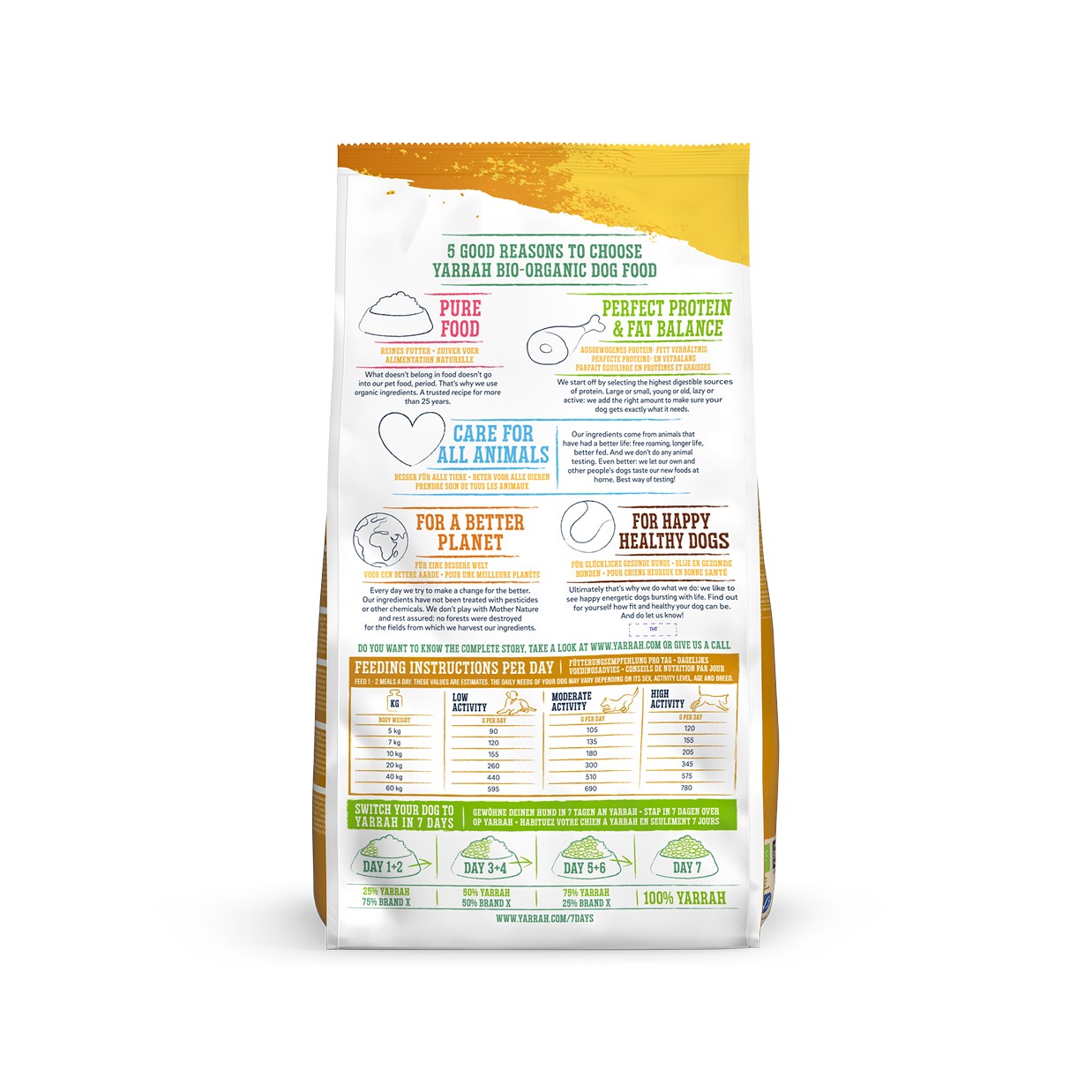 Yarrah croquettes bio pour chien adulte